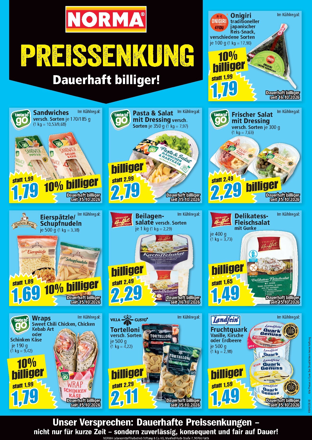 norma - Norma Prospekt nächste Woche – von Montag 26.10.2026 bis Samstag 31.10.2026 - page: 20