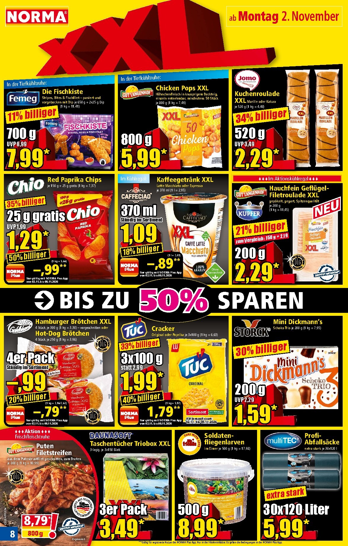norma - Norma Prospekt nächste Woche – von Montag 02.11.2026 bis Samstag 07.11.2026 - page: 8