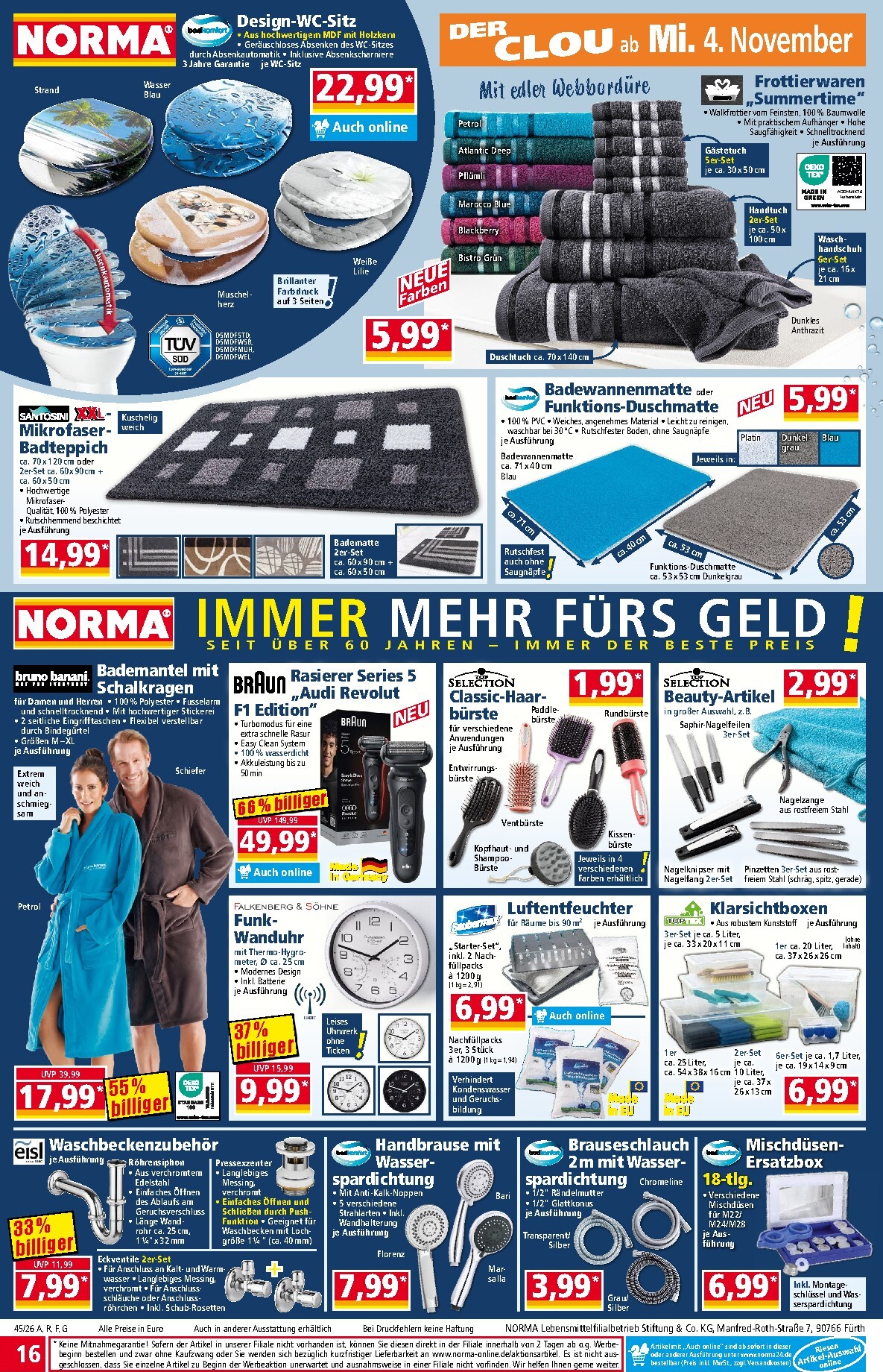 norma - Norma Prospekt nächste Woche – von Montag 02.11.2026 bis Samstag 07.11.2026 - page: 16