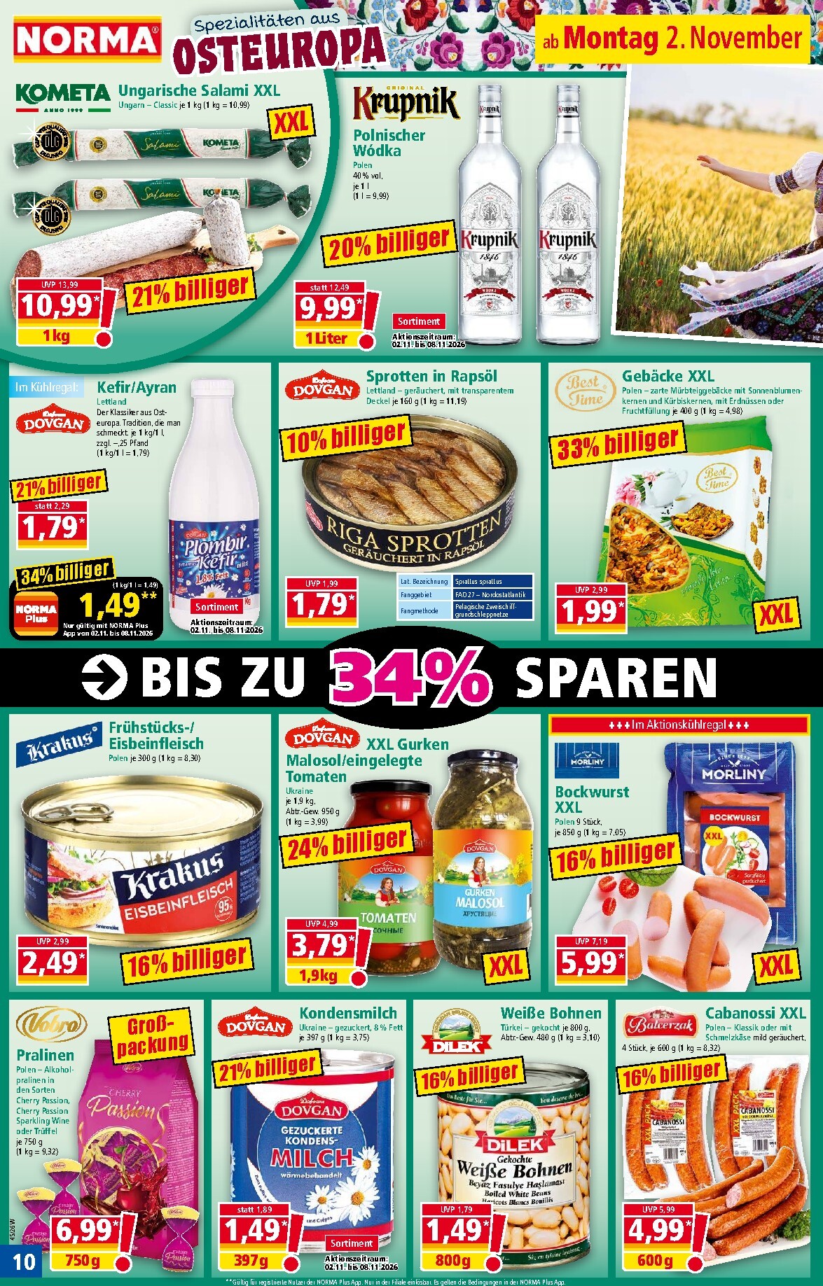 norma - Norma Prospekt nächste Woche – von Montag 02.11.2026 bis Samstag 07.11.2026 - page: 10
