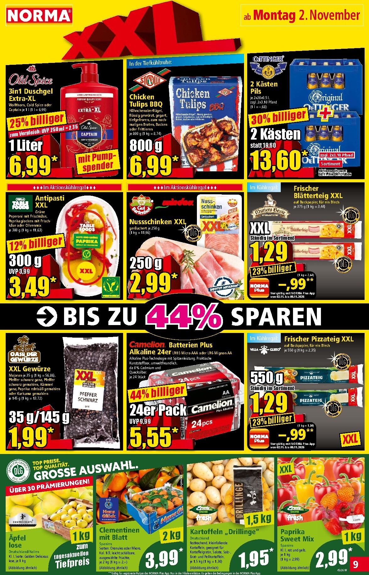 norma - Norma Prospekt nächste Woche – von Montag 02.11.2026 bis Samstag 07.11.2026 - page: 9