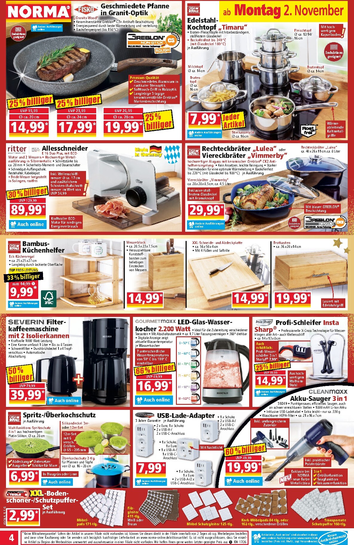 norma - Norma Prospekt nächste Woche – von Montag 02.11.2026 bis Samstag 07.11.2026 - page: 4