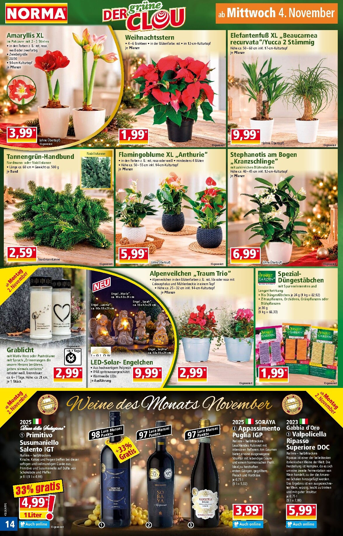 norma - Norma Prospekt nächste Woche – von Montag 02.11.2026 bis Samstag 07.11.2026 - page: 14