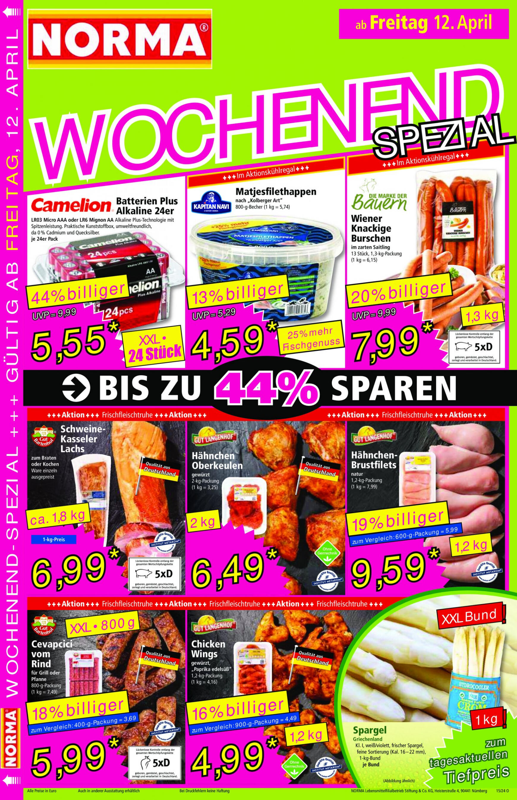norma - Flyer Norma aktuell 08.04. - 13.04. - page: 18