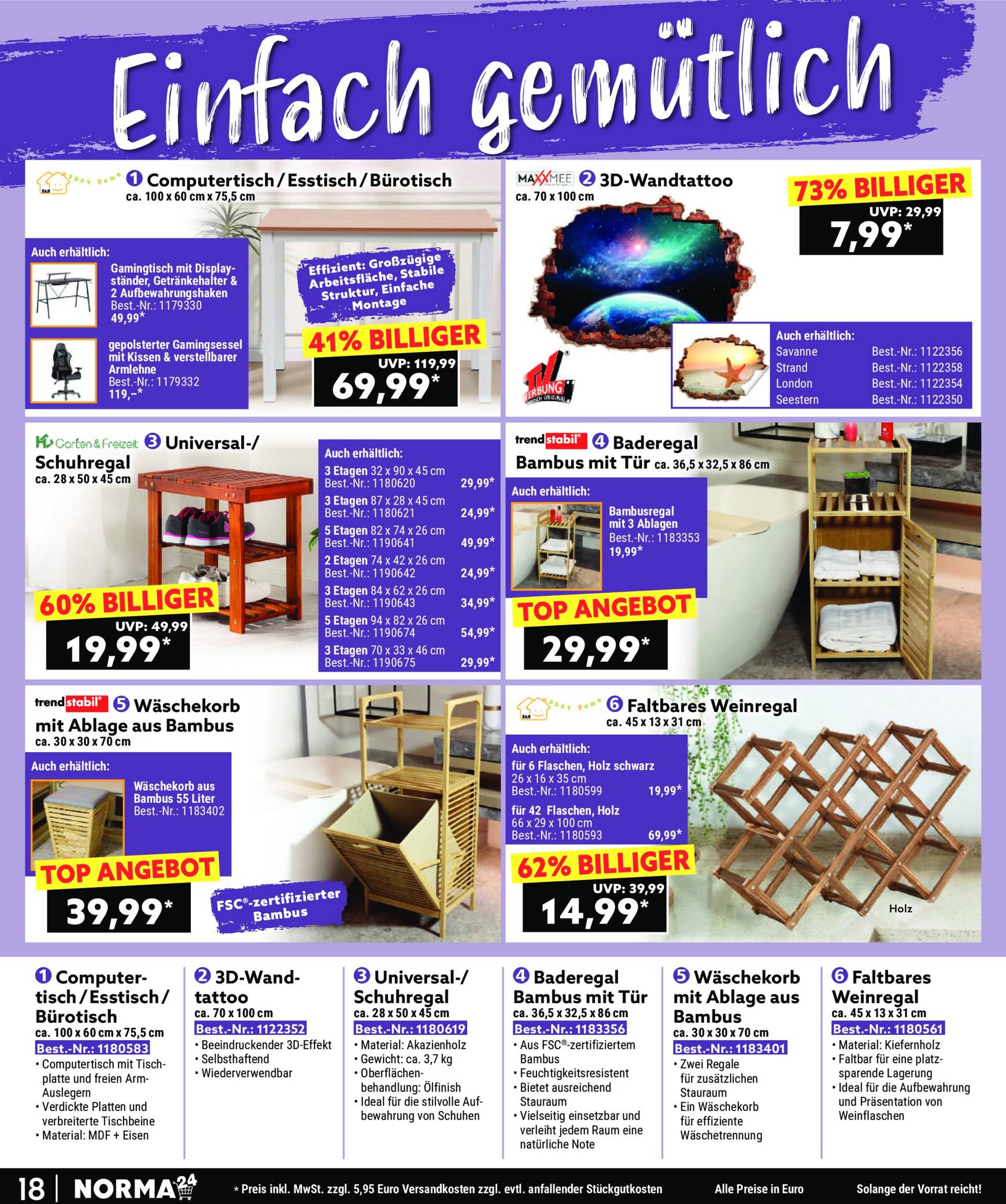 norma - Norma - Bestellmagazin-Prospekt gültig von 01.10. bis 31.10. - page: 18