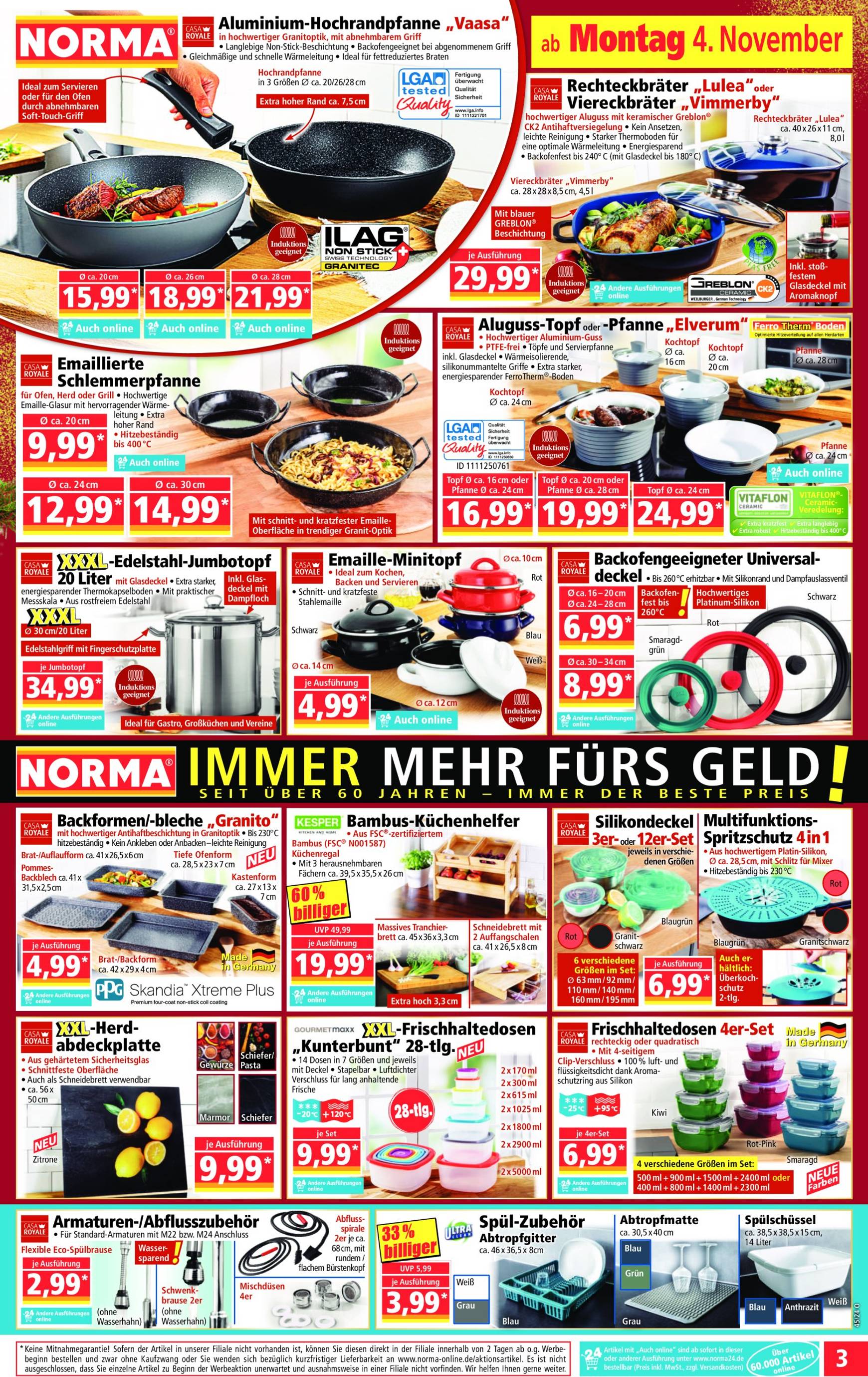 norma - Norma-Prospekt gültig von 04.11. bis 09.11. - page: 3