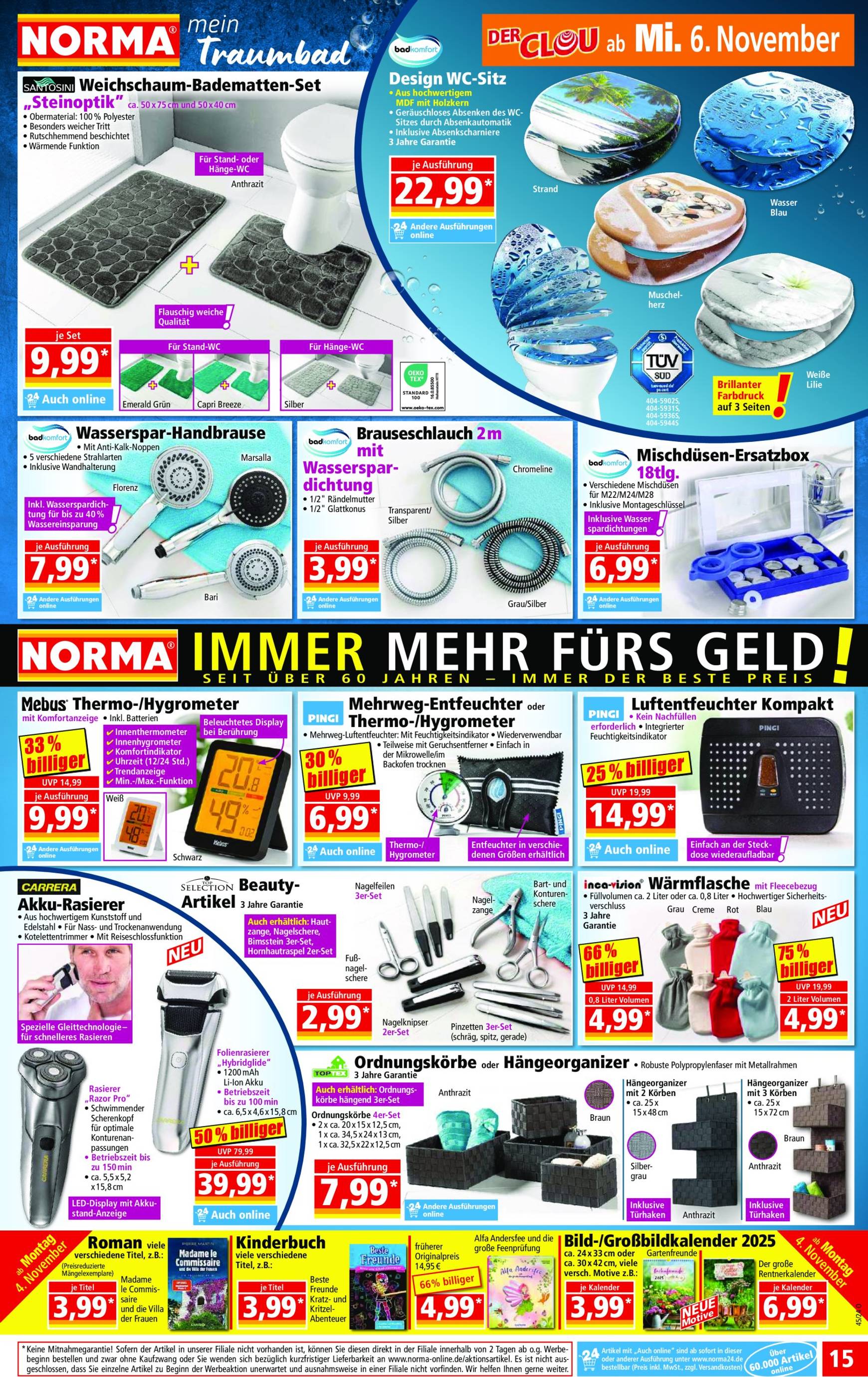 norma - Norma-Prospekt gültig von 04.11. bis 09.11. - page: 15