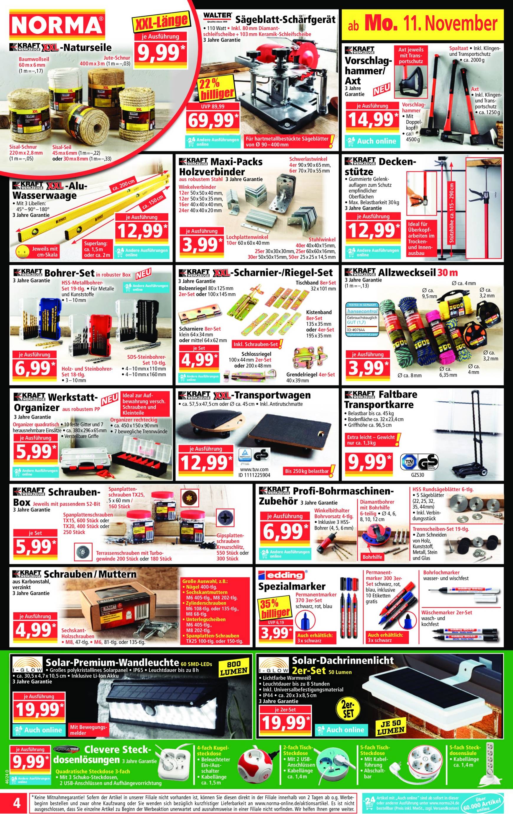 norma - Norma-Prospekt gültig von 11.11. bis 16.11. - page: 4