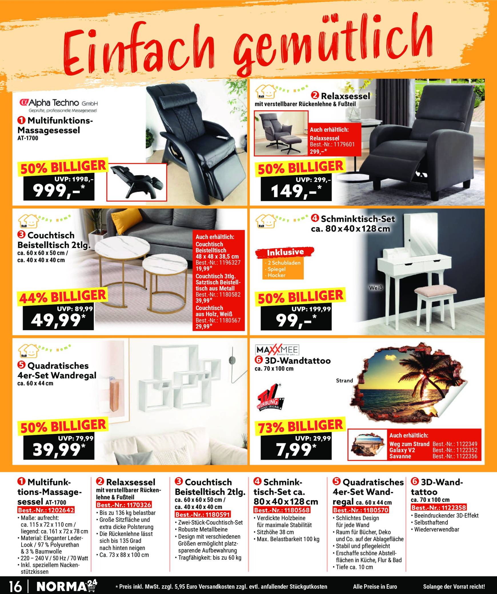 norma - Norma - Bestellmagazin-Prospekt gültig von 01.11. bis 30.11. - page: 16