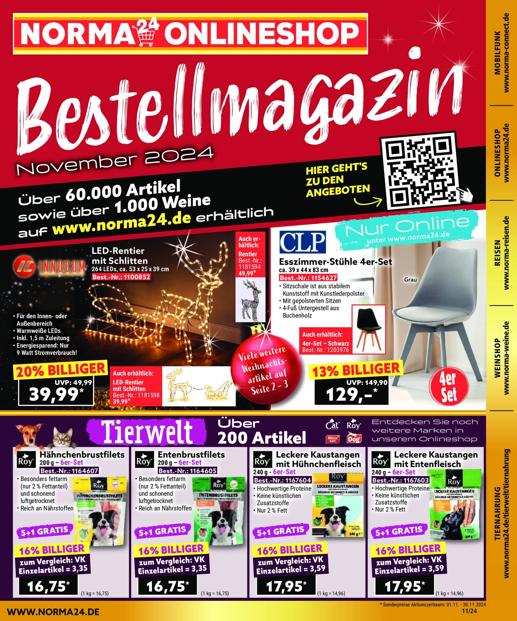 norma - Norma - Bestellmagazin-Prospekt gültig von 01.11. bis 30.11.