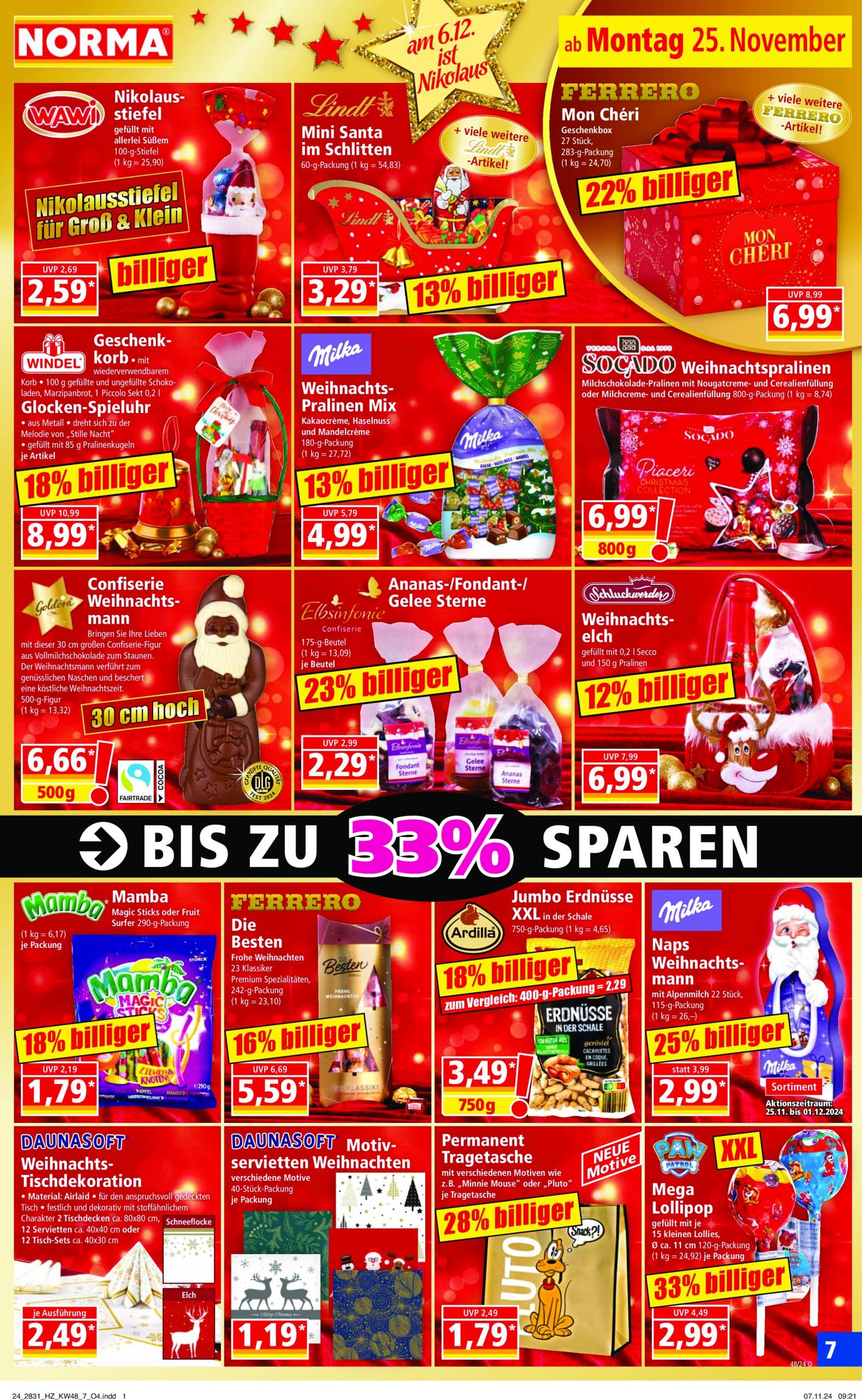 norma - Norma - Black Weekend-Prospekt gültig von 25.11. bis 30.11. - page: 7