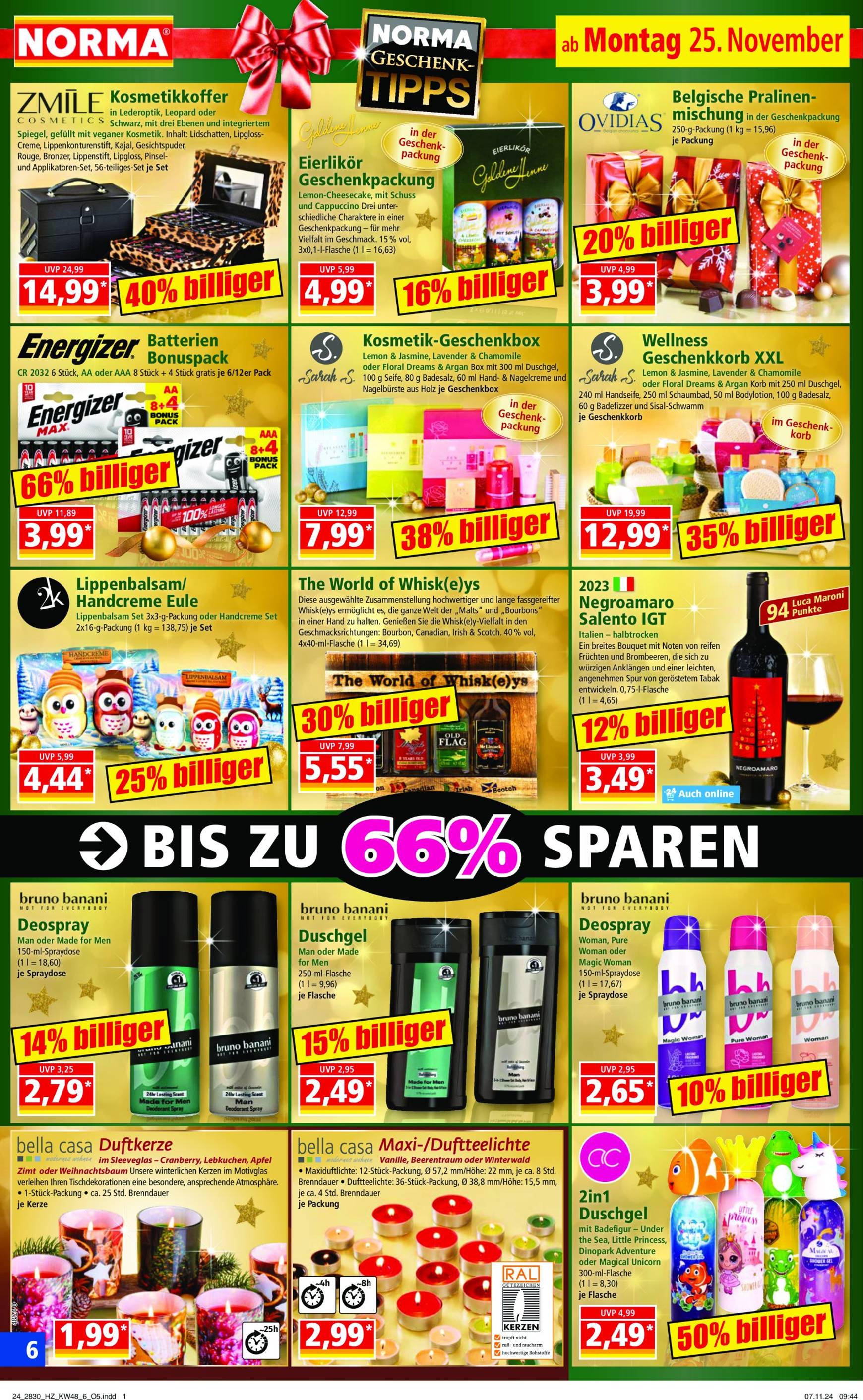 norma - Norma - Black Weekend-Prospekt gültig von 25.11. bis 30.11. - page: 6