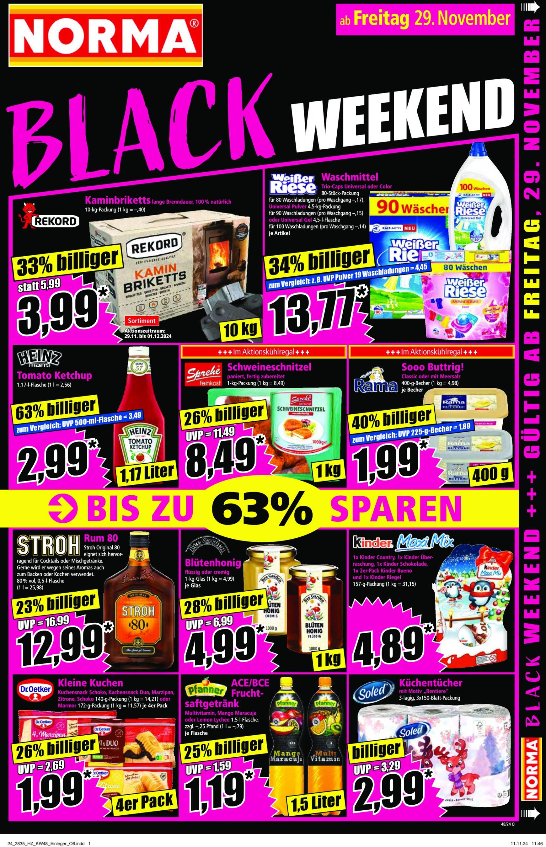 norma - Norma - Black Weekend-Prospekt gültig von 25.11. bis 30.11. - page: 15