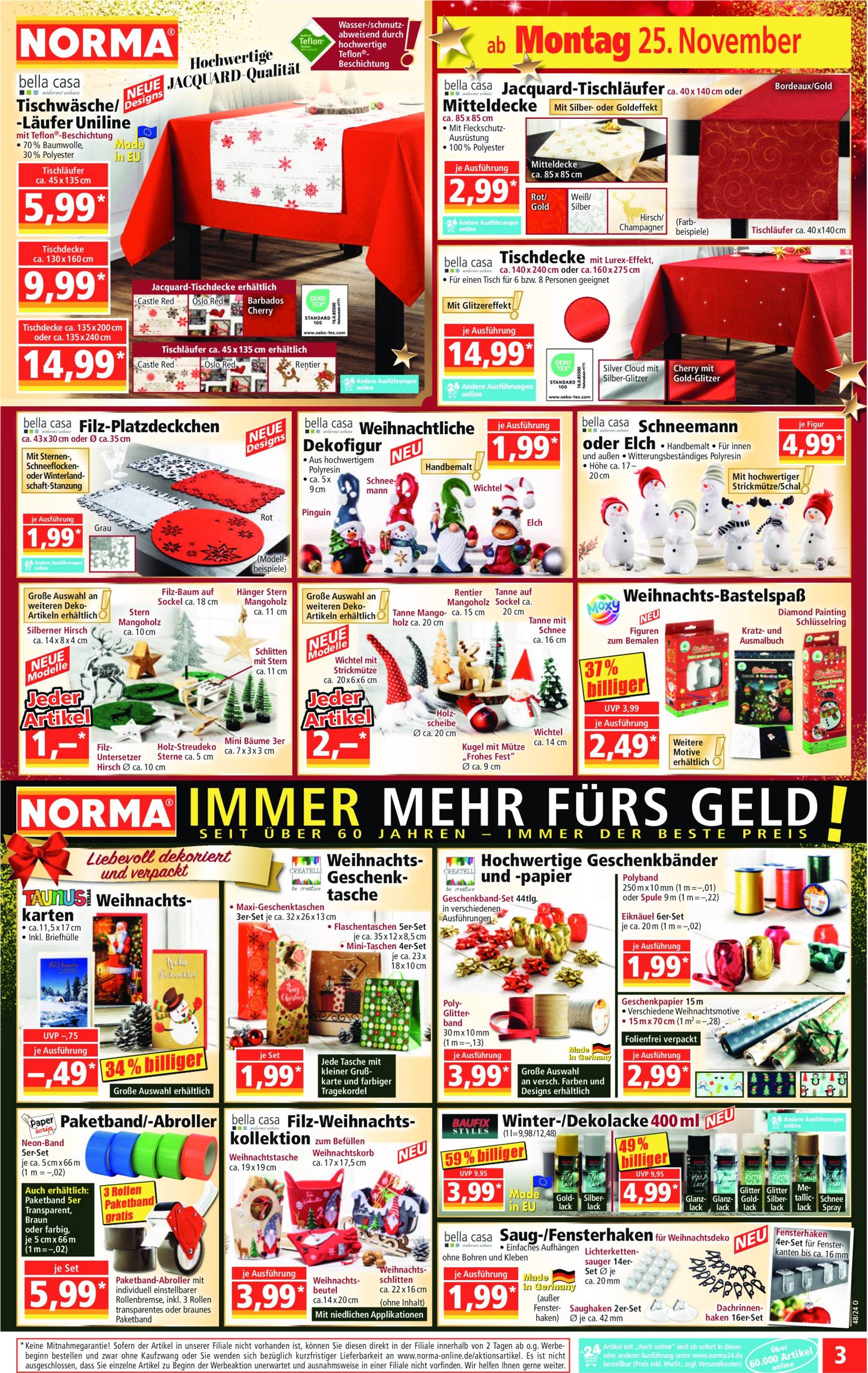 norma - Norma - Black Weekend-Prospekt gültig von 25.11. bis 30.11. - page: 3