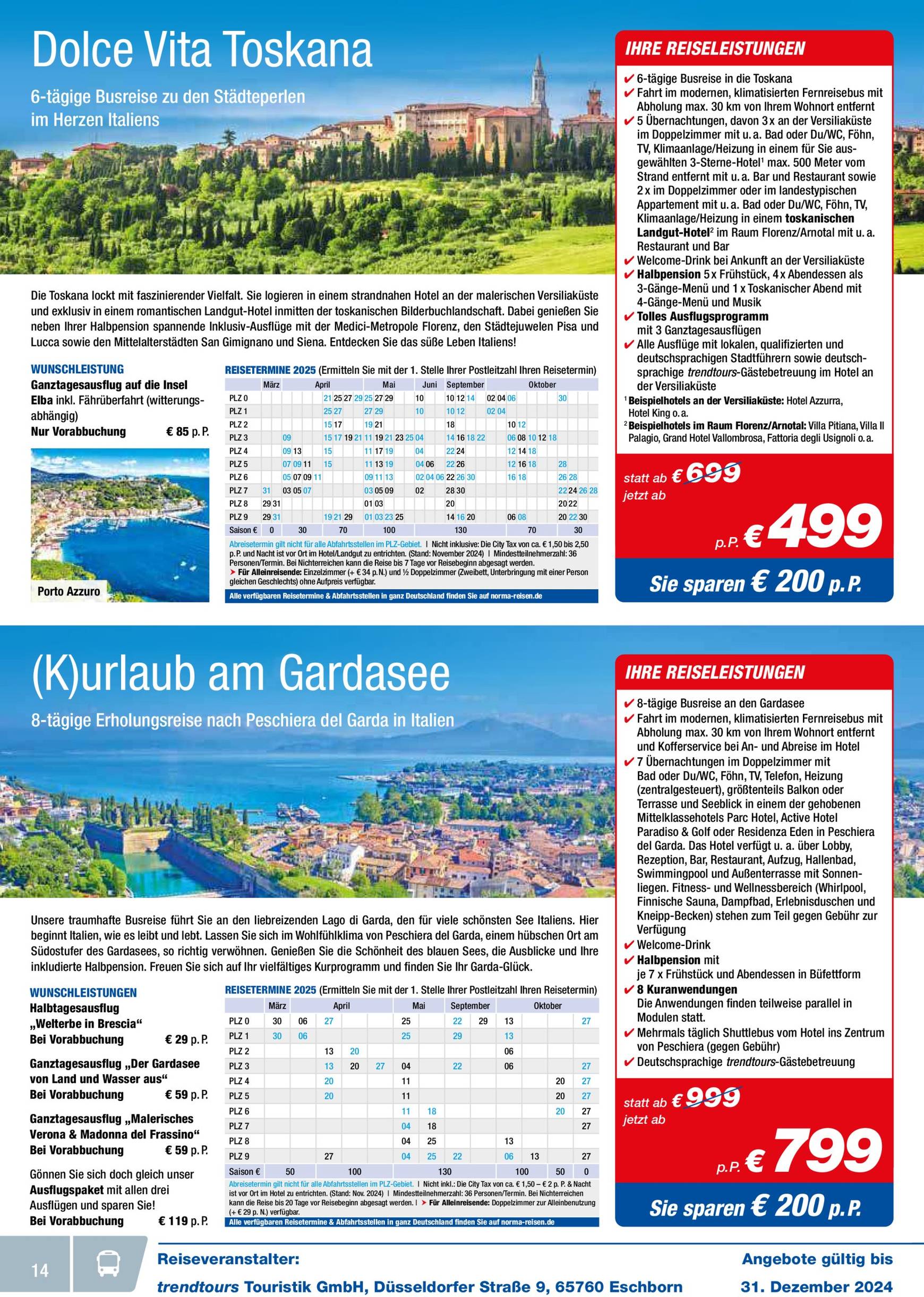 norma - Norma - Reisen-Prospekt gültig von 01.12. bis 31.12. - page: 14