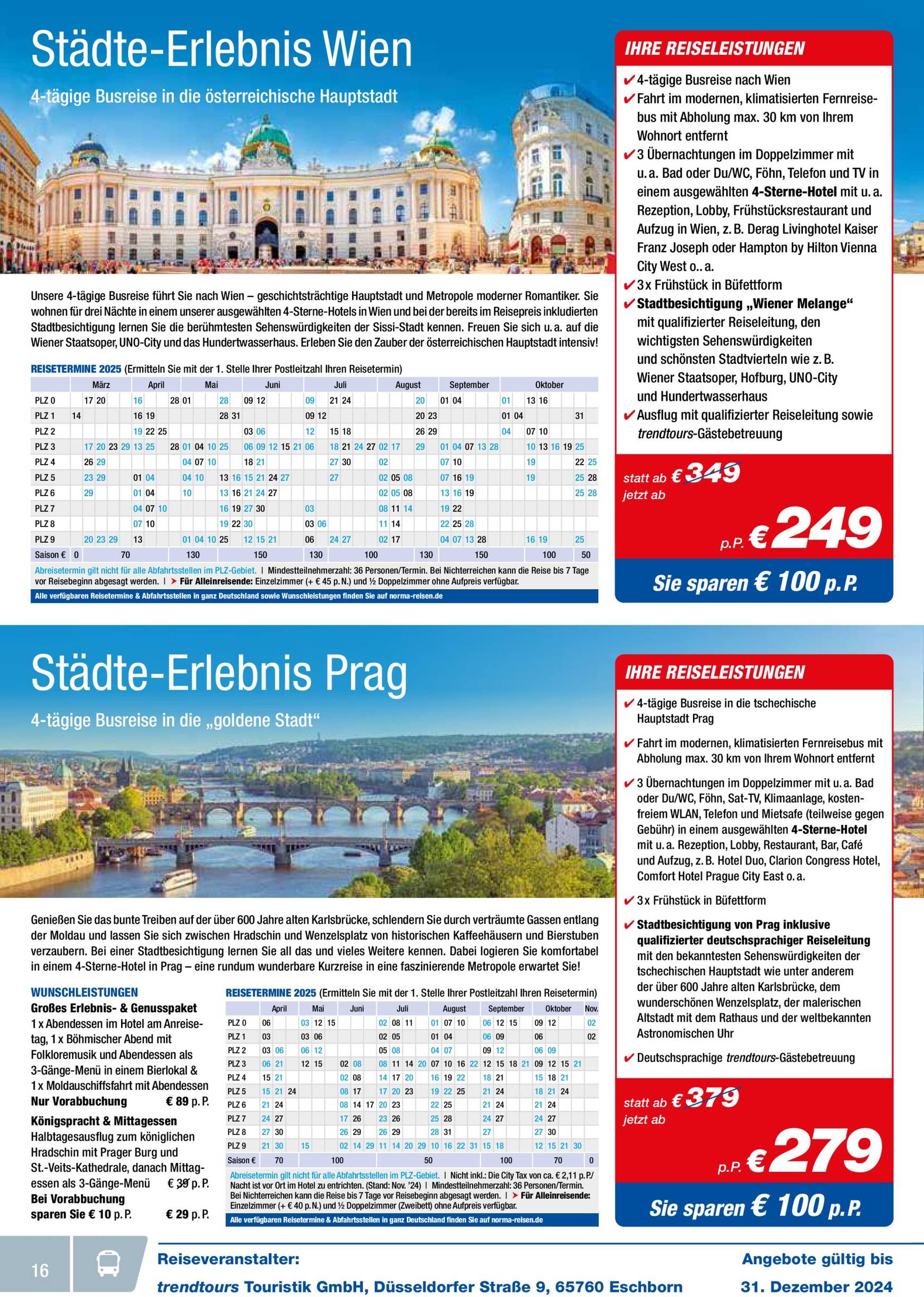 norma - Norma - Reisen-Prospekt gültig von 01.12. bis 31.12. - page: 16