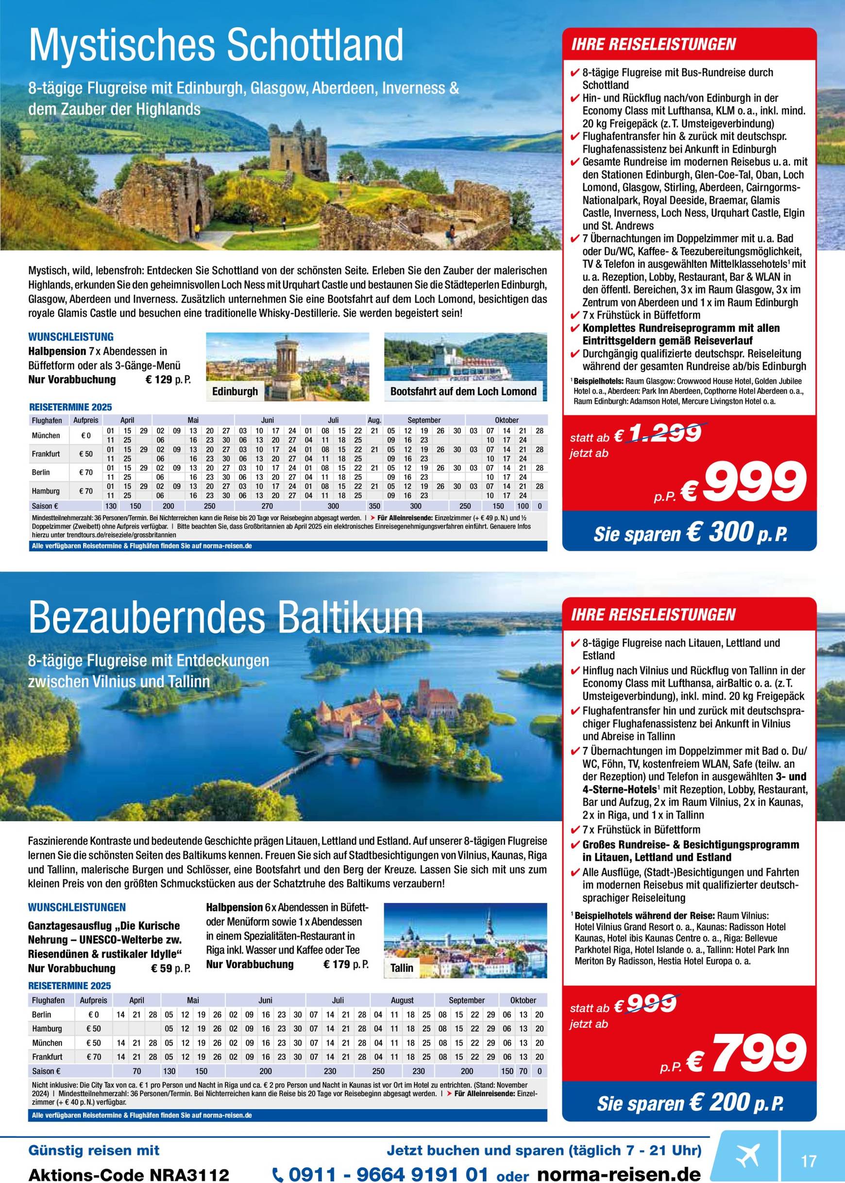 norma - Norma - Reisen-Prospekt gültig von 01.12. bis 31.12. - page: 17