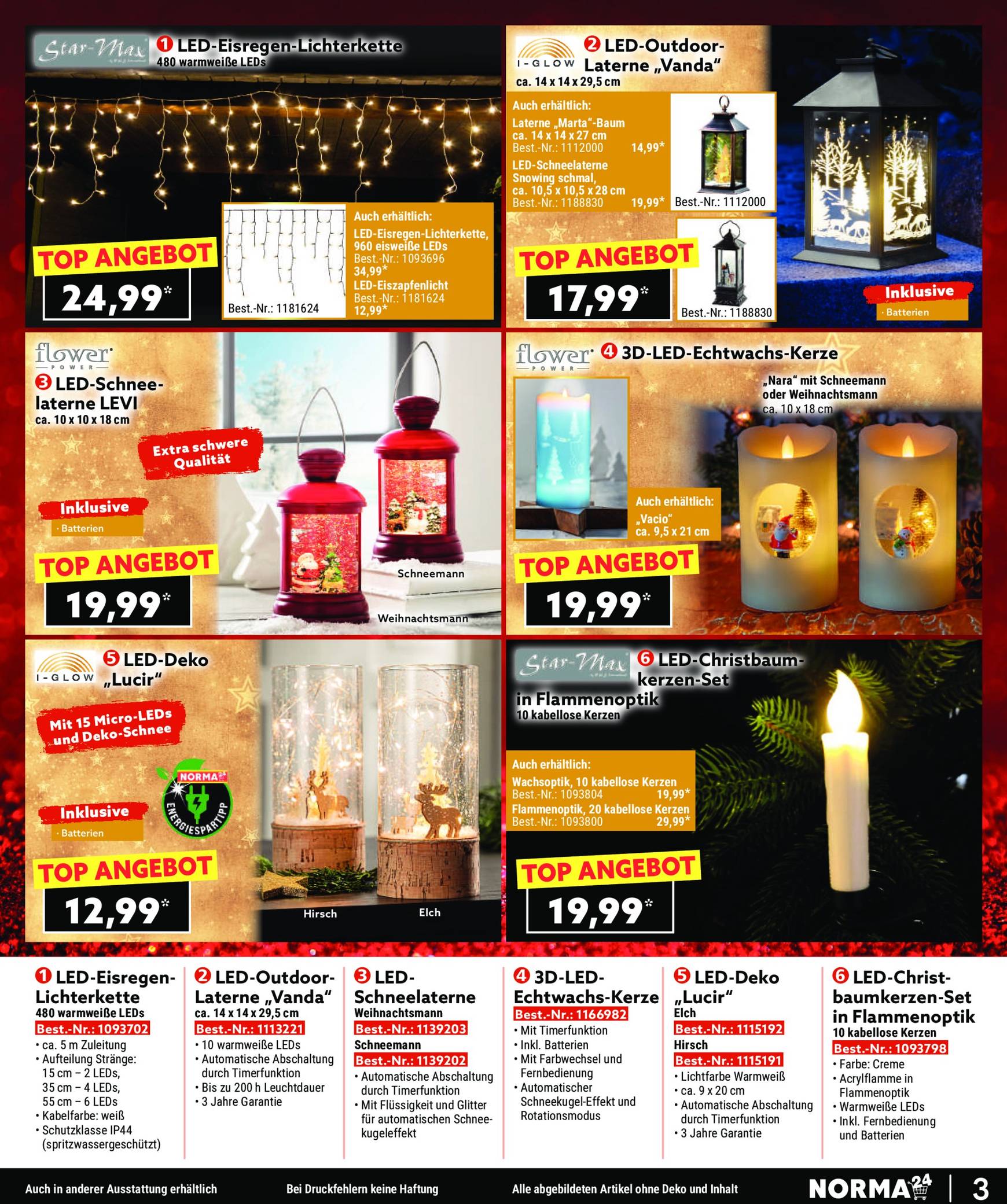 norma - Norma - Bestellmagazin-Prospekt gültig von 01.12. bis 31.12. - page: 3