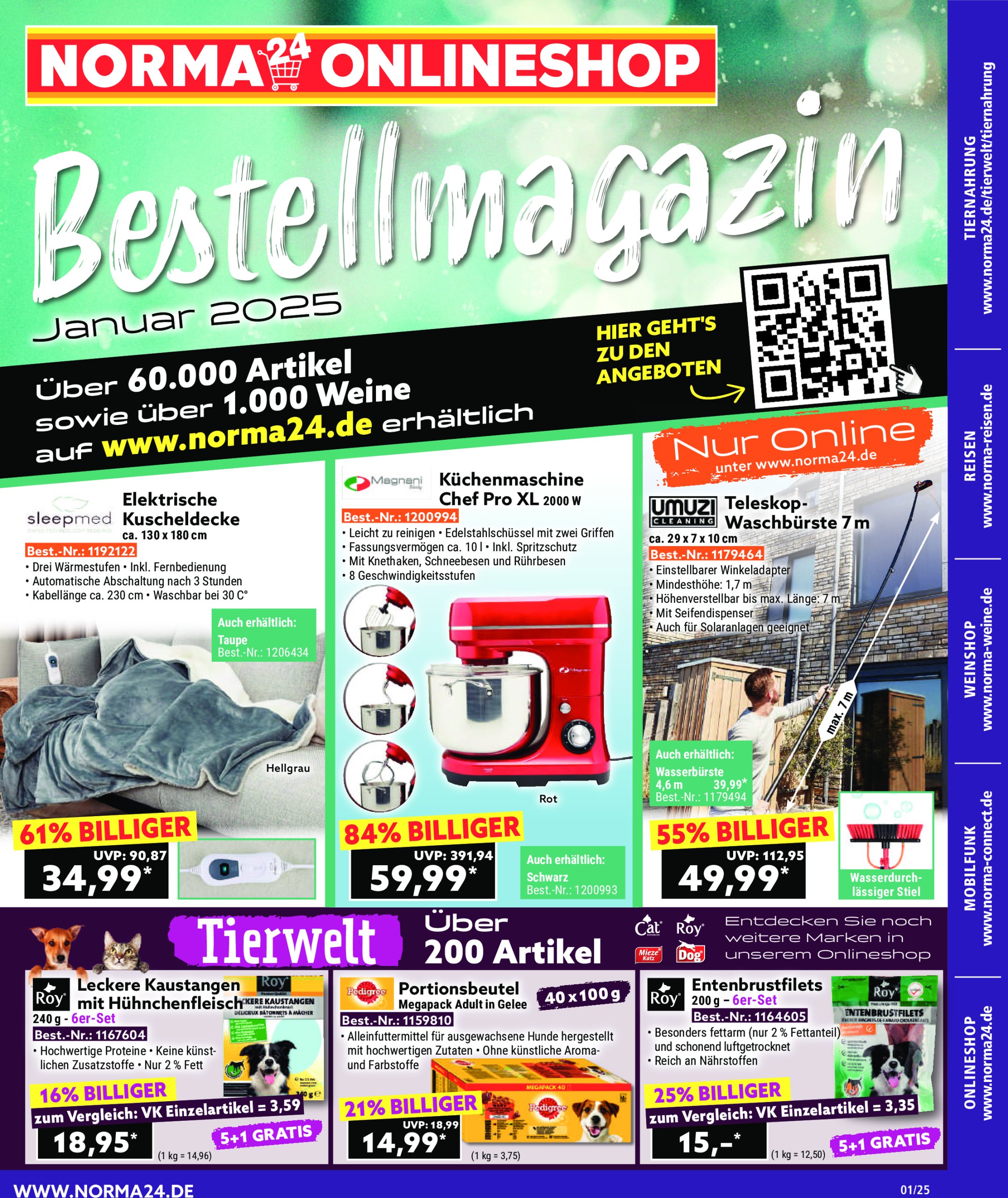 norma - Norma - Bestellmagazin-Prospekt gültig von 01.01. bis 31.01.