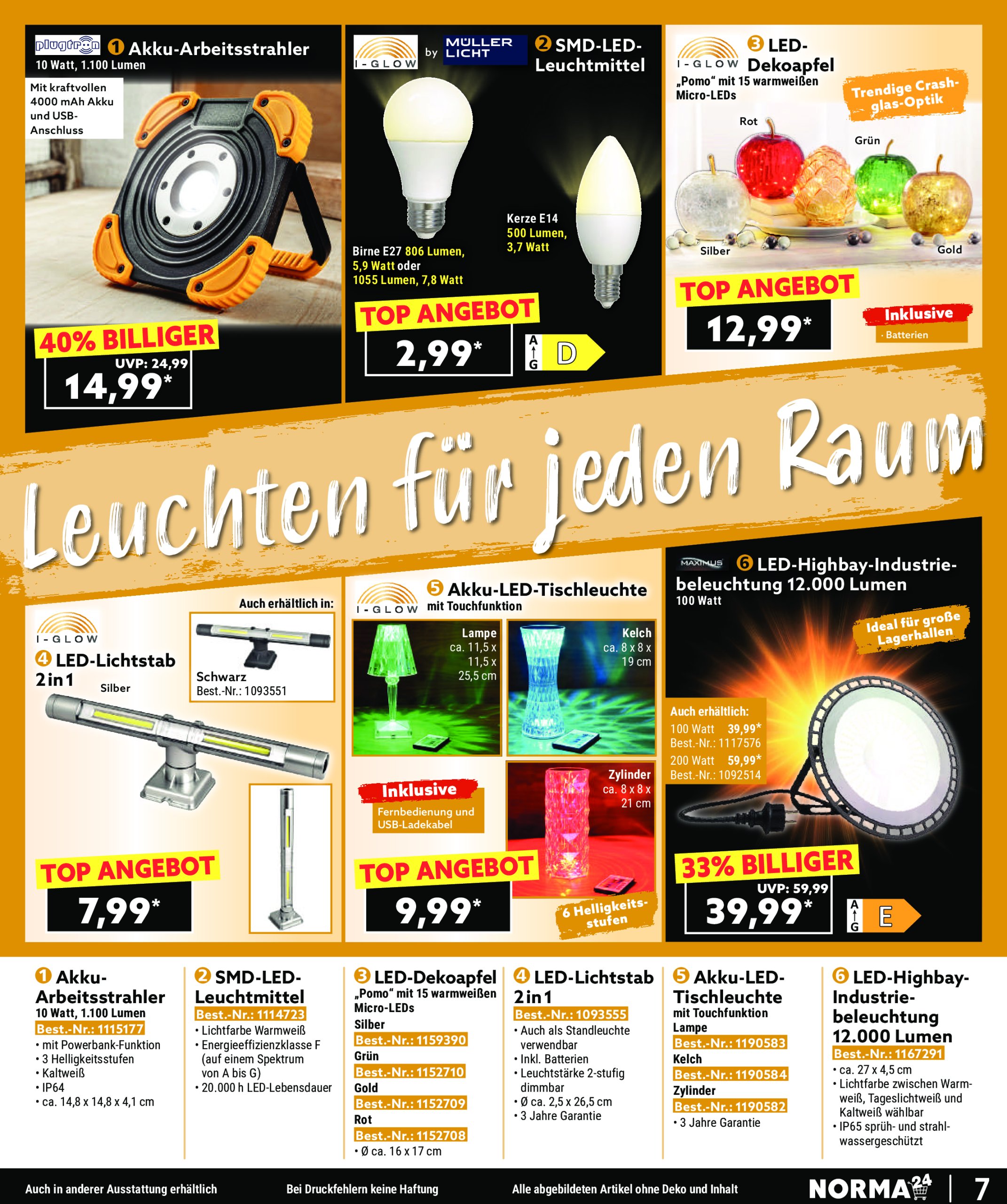 norma - Norma - Bestellmagazin-Prospekt gültig von 01.01. bis 31.01. - page: 7