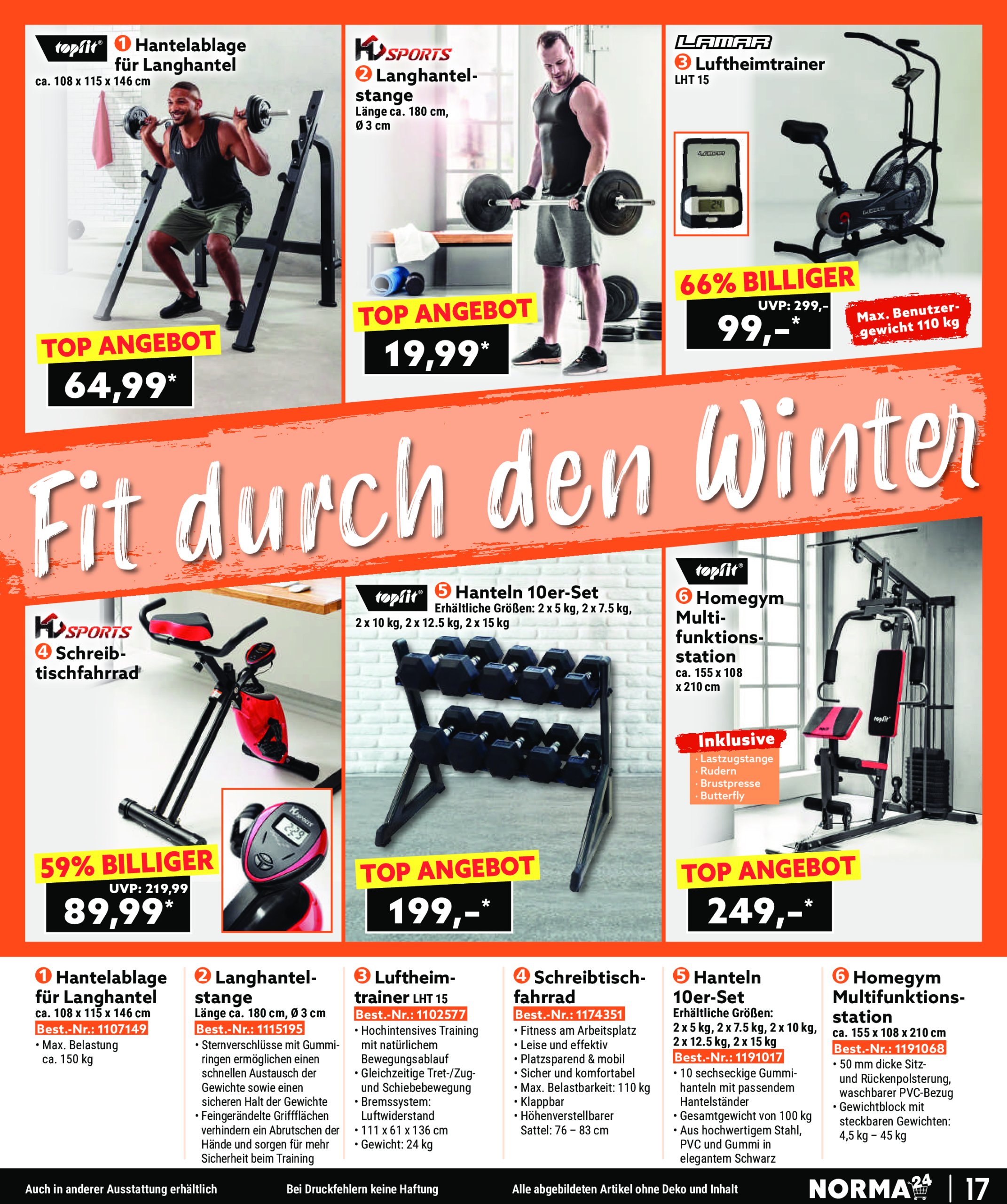 norma - Norma - Bestellmagazin-Prospekt gültig von 01.01. bis 31.01. - page: 17