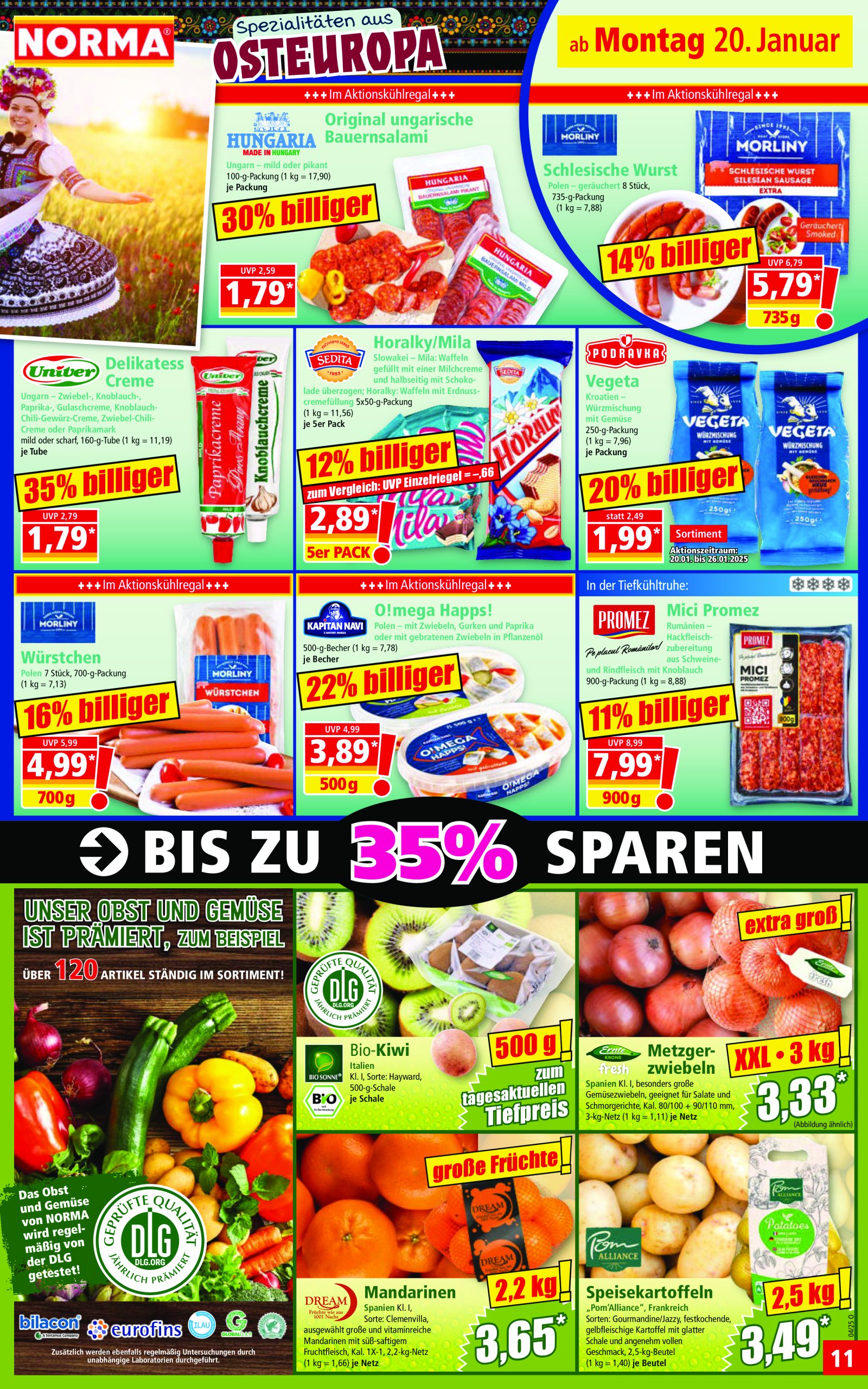 norma - Norma-Prospekt gültig von 20.01. bis 25.01. - page: 11