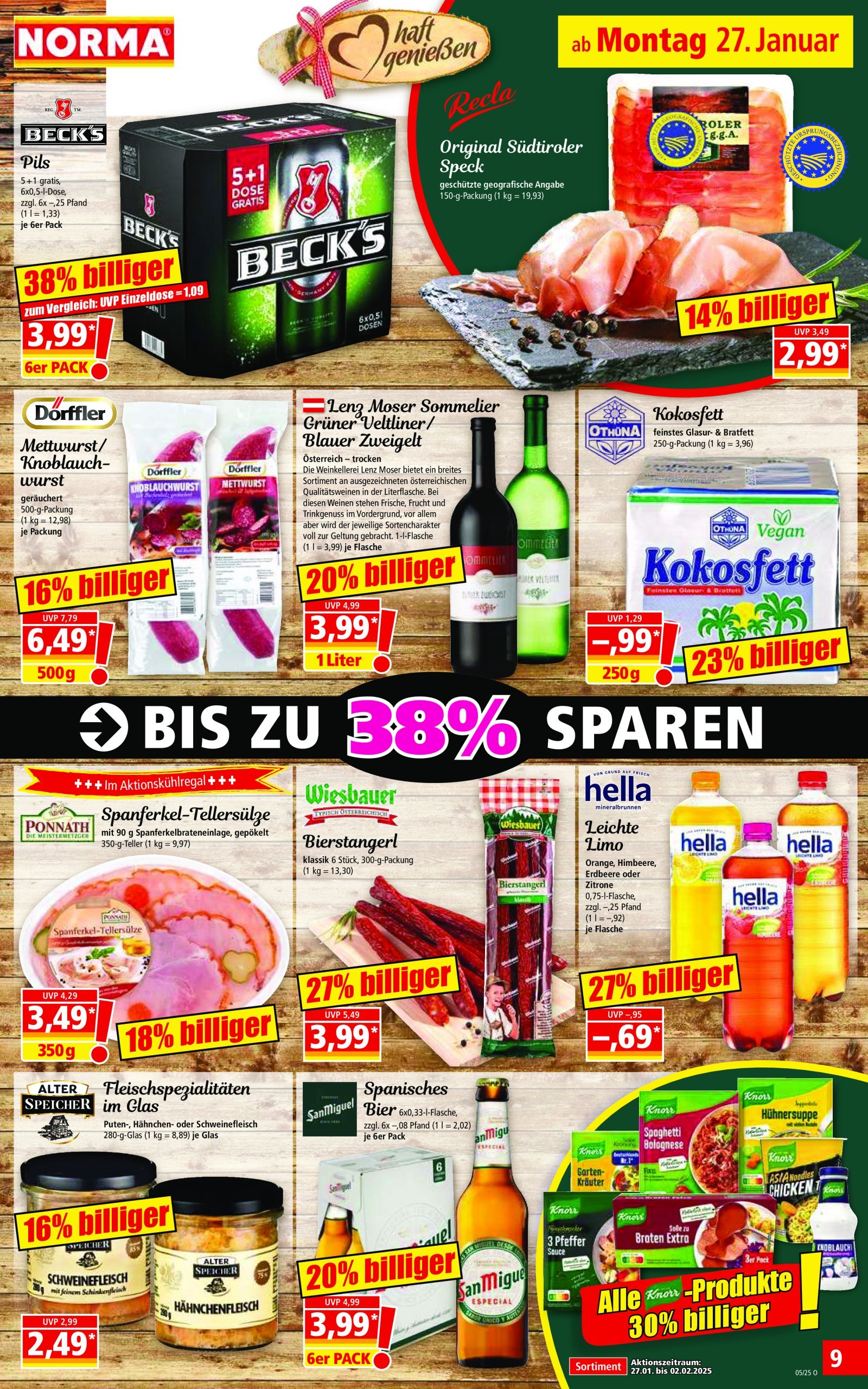 norma - Norma-Prospekt gültig von 27.01. bis 01.02. - page: 9