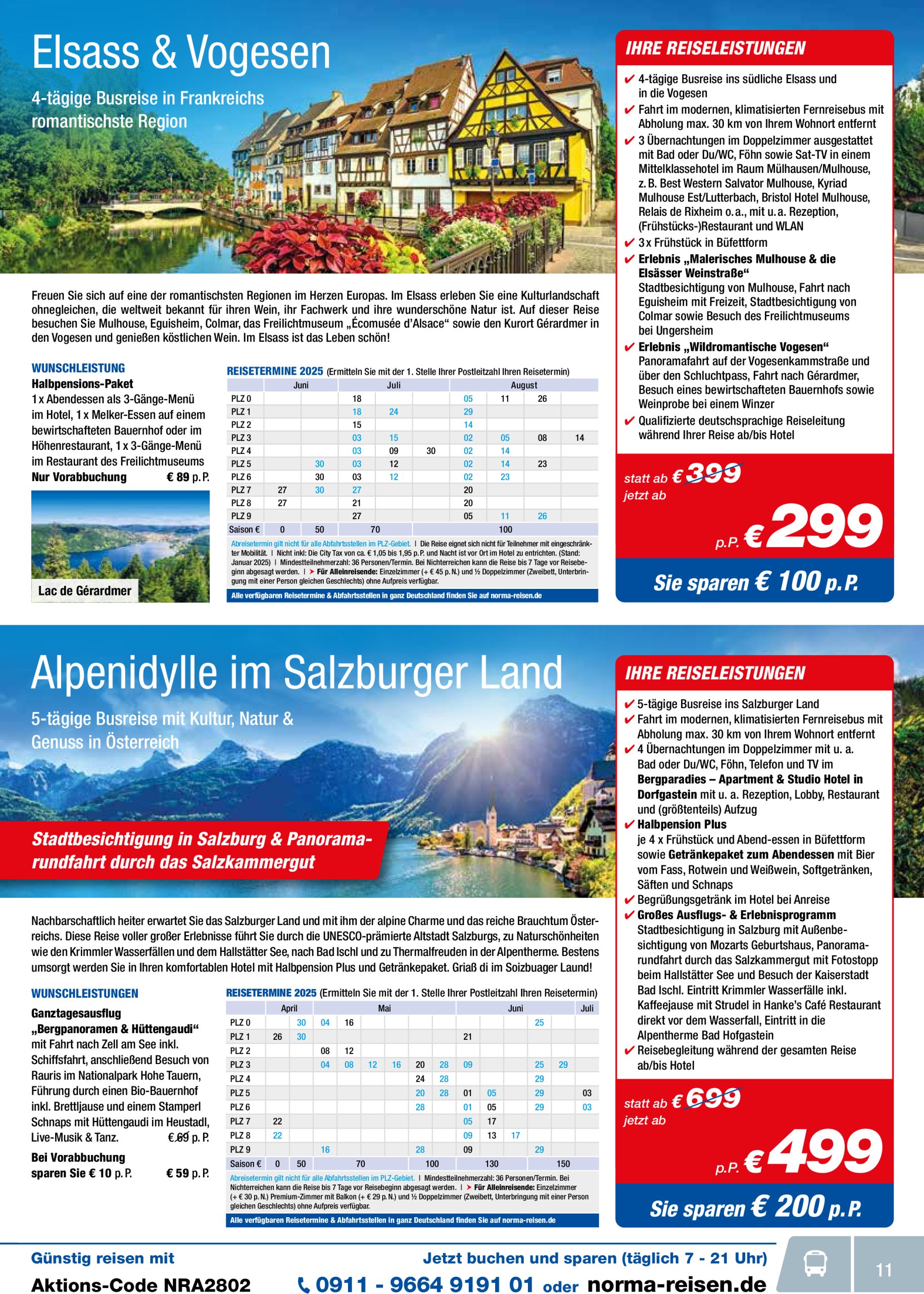 norma - Norma - Reisen-Prospekt gültig von 01.02. bis 28.02. - page: 11