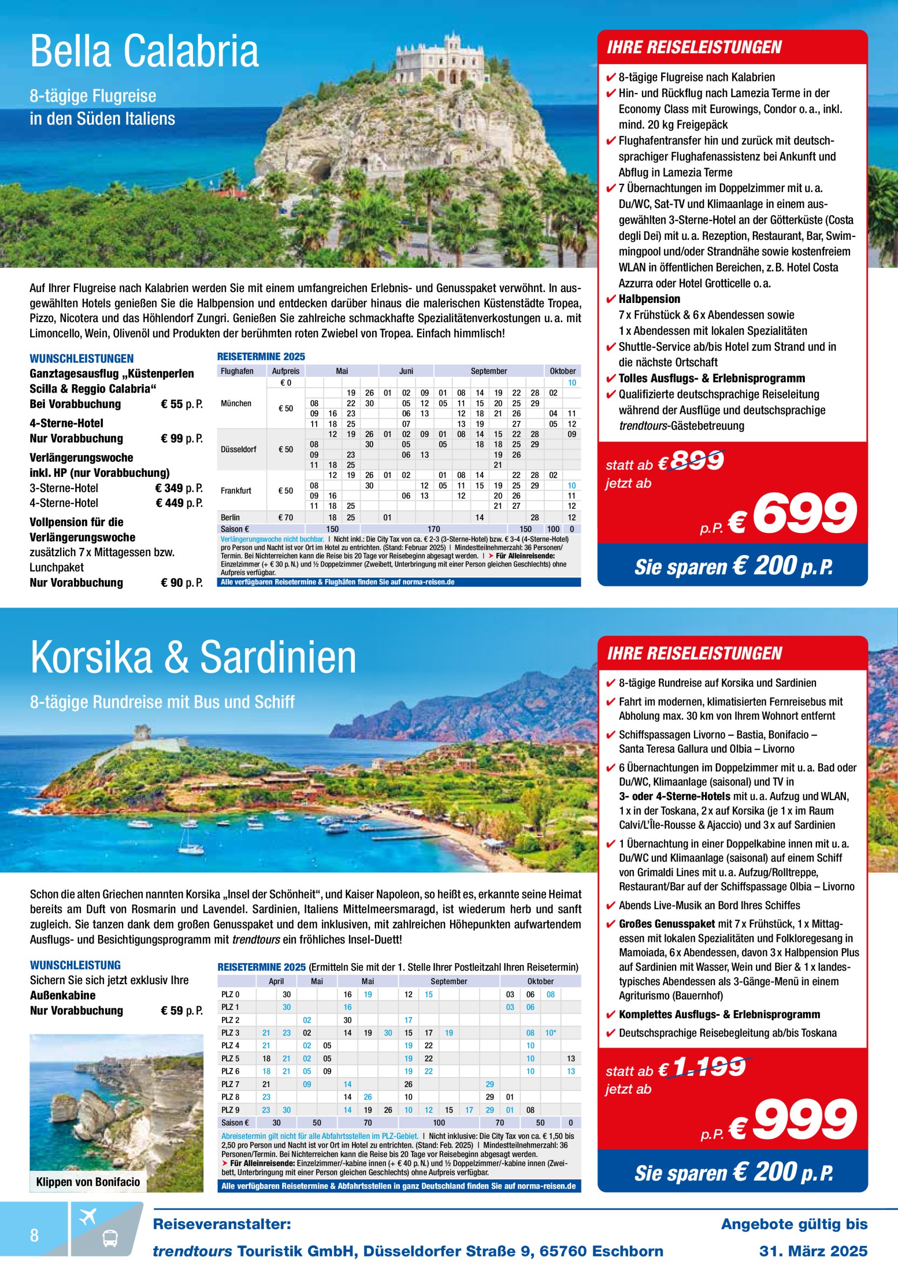 norma - Norma - Reisen-Prospekt gültig von 01.03. bis 31.03. - page: 8