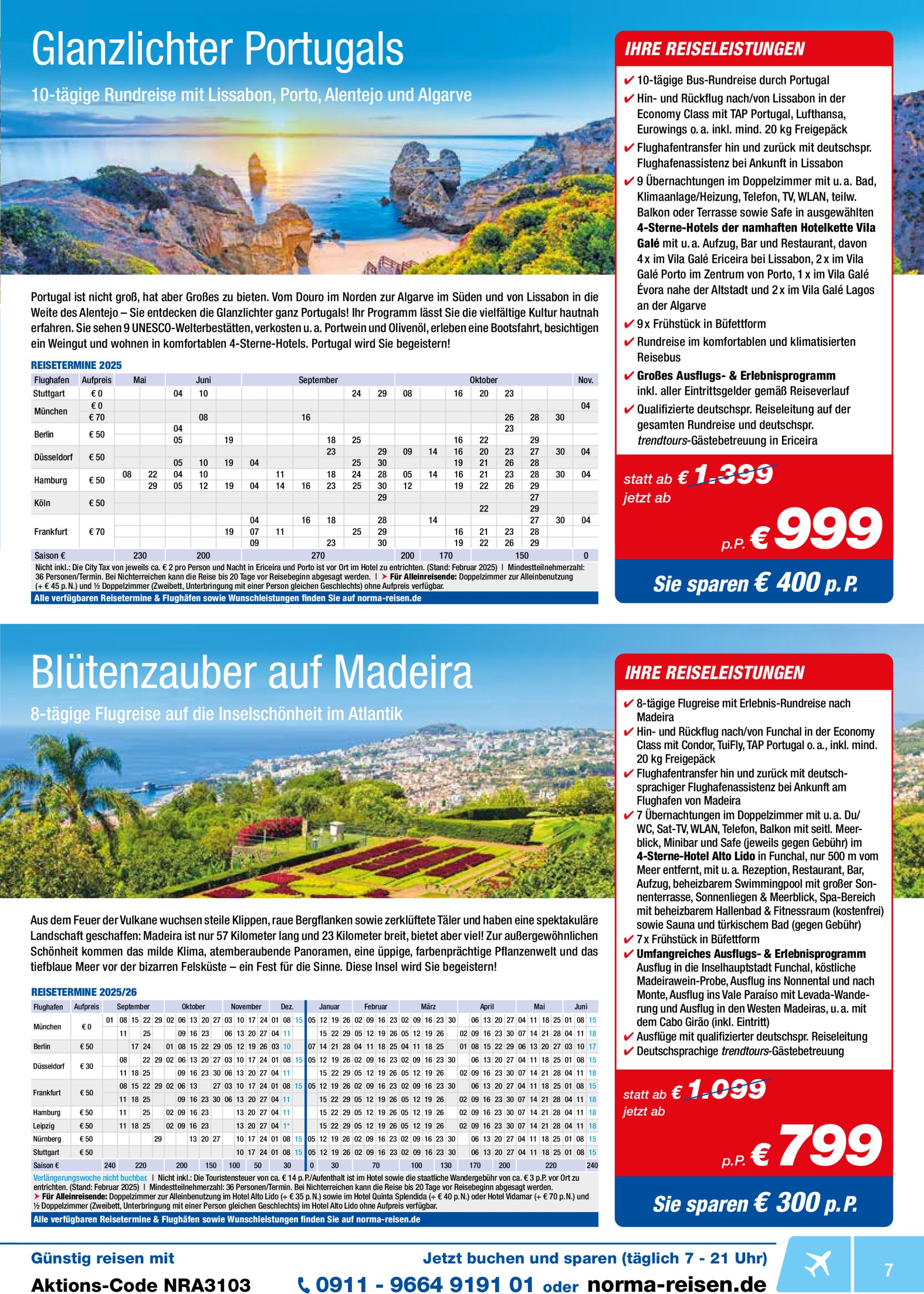 norma - Norma - Reisen-Prospekt gültig von 01.03. bis 31.03. - page: 7