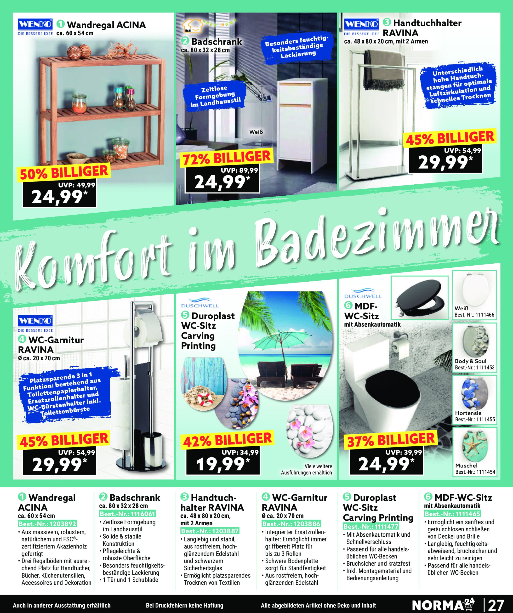 norma - Norma - Bestellmagazin-Prospekt gültig von 01.03. bis 31.03. - page: 27