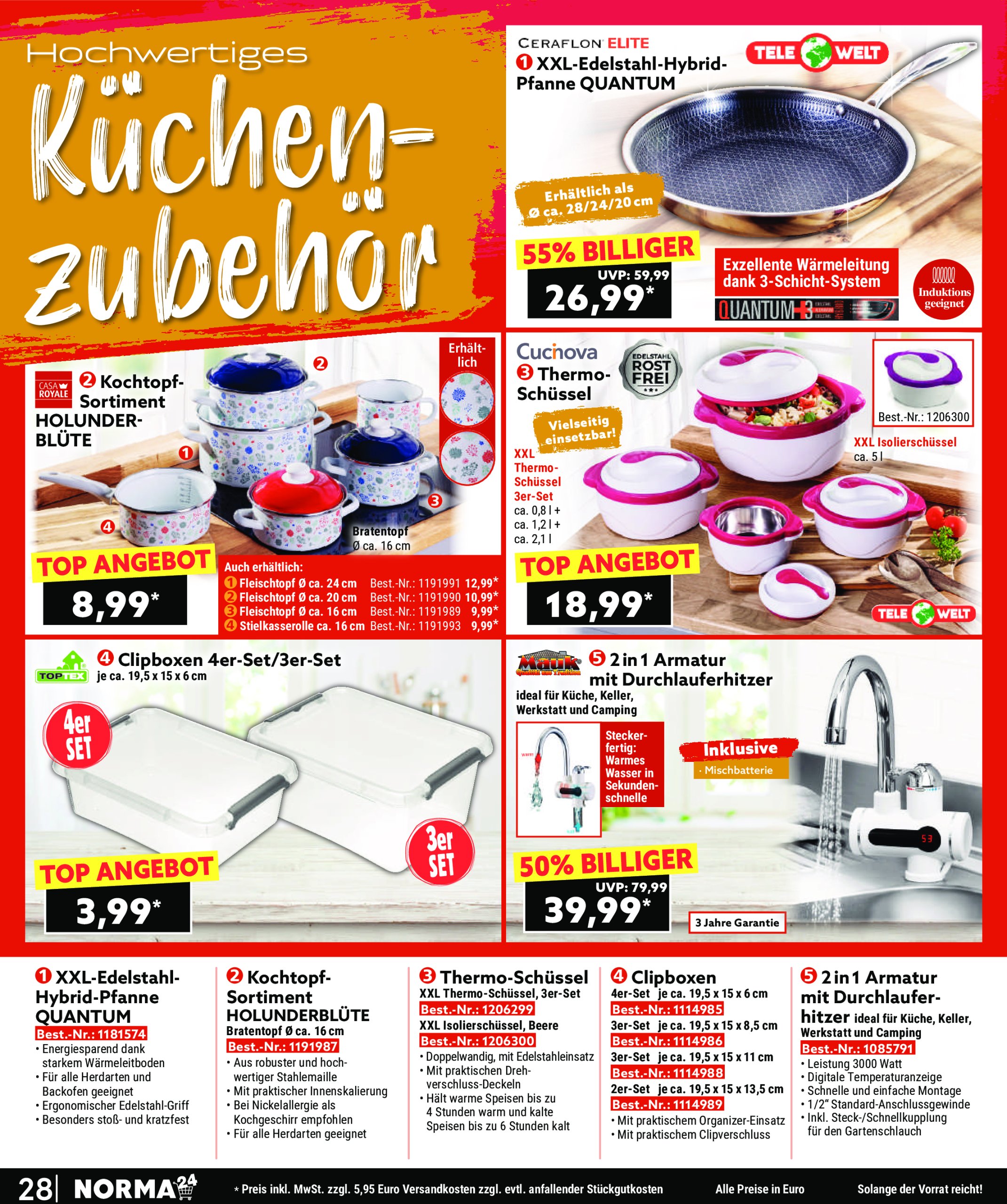 norma - Norma - Bestellmagazin-Prospekt gültig von 01.03. bis 31.03. - page: 28