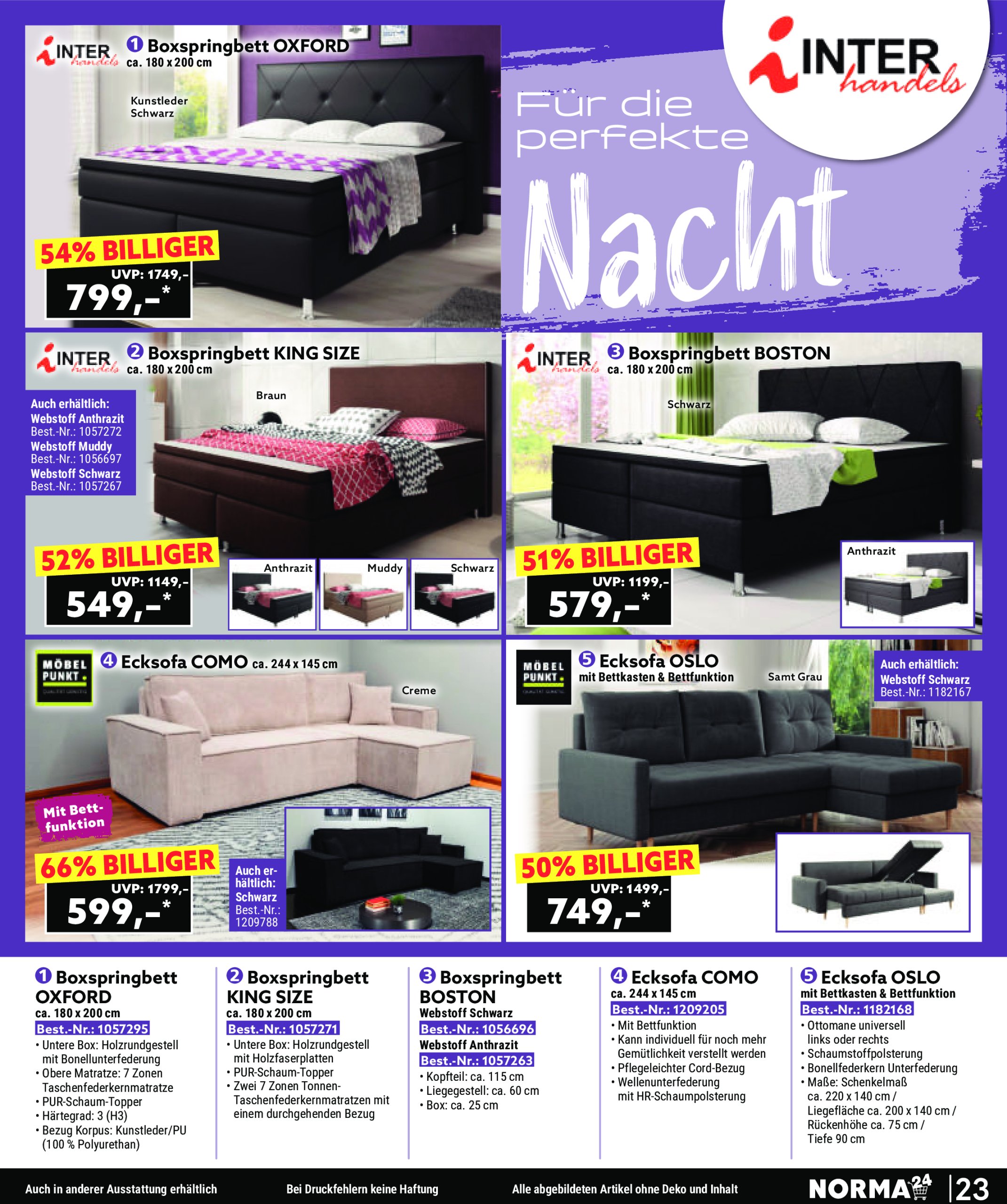 norma - Norma - Bestellmagazin-Prospekt gültig von 01.05. bis 31.05. - page: 23