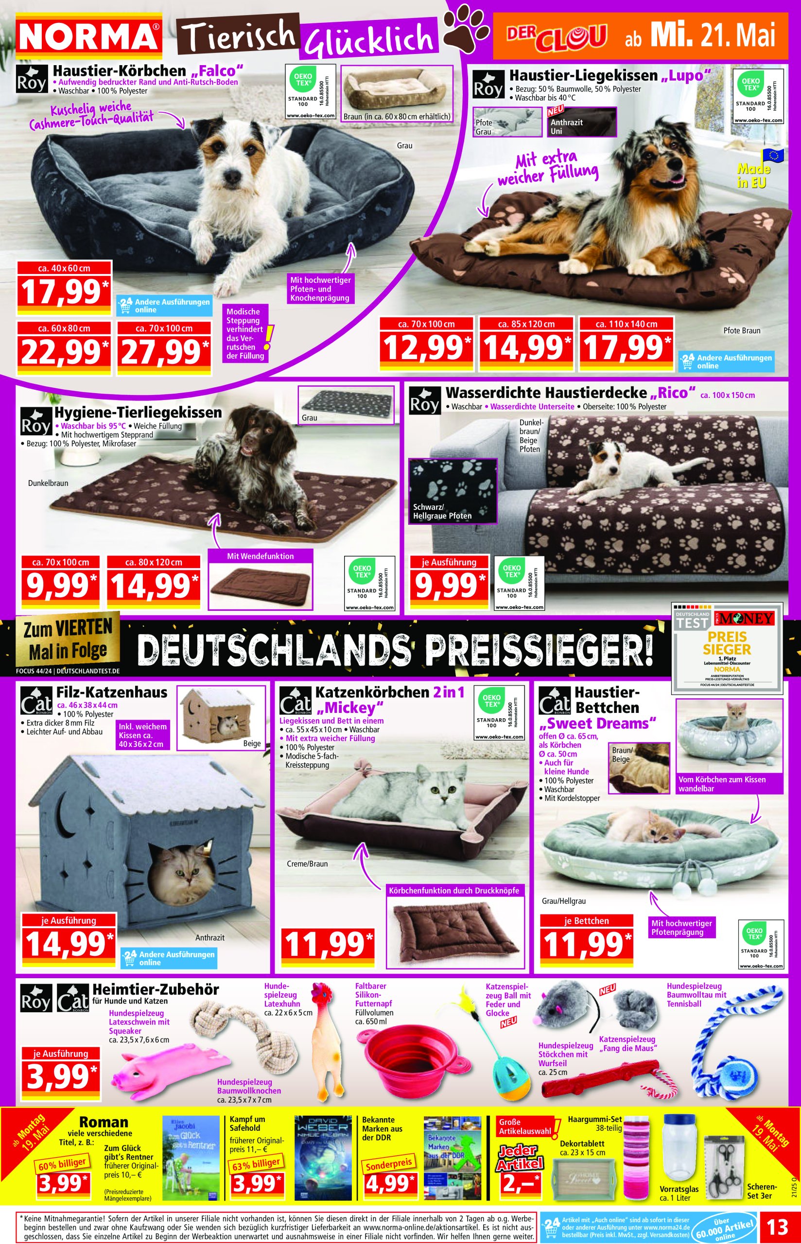 norma - Norma-Prospekt gültig von 19.05. bis 24.05. - page: 13