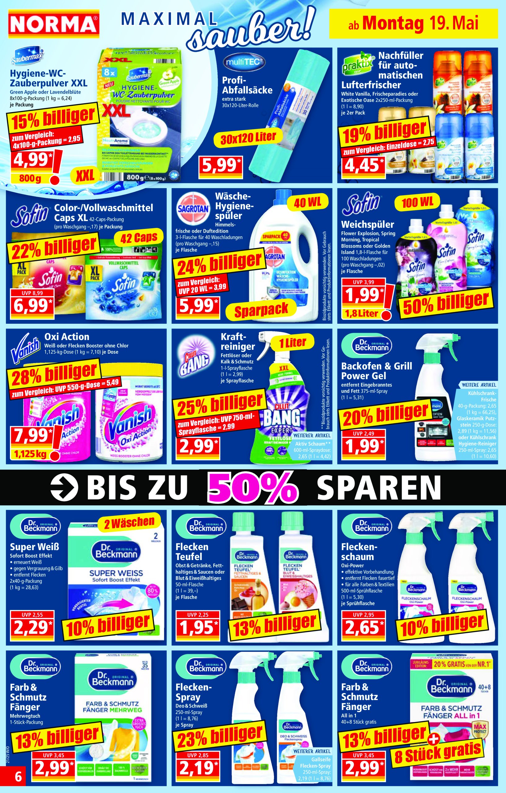 norma - Norma-Prospekt gültig von 19.05. bis 24.05. - page: 6