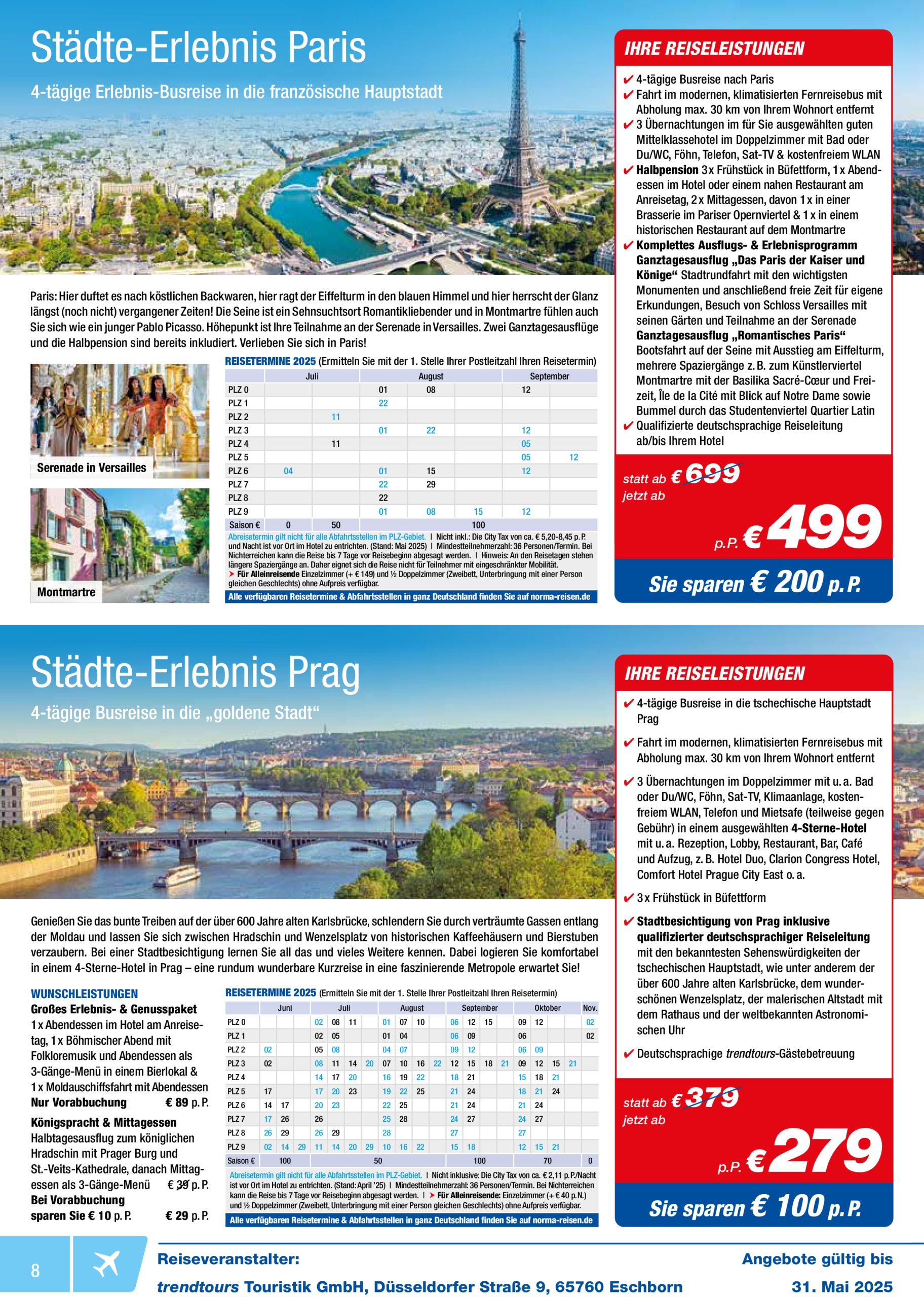 norma - Norma - Reisen-Prospekt gültig von 01.05. bis 31.05. - page: 8