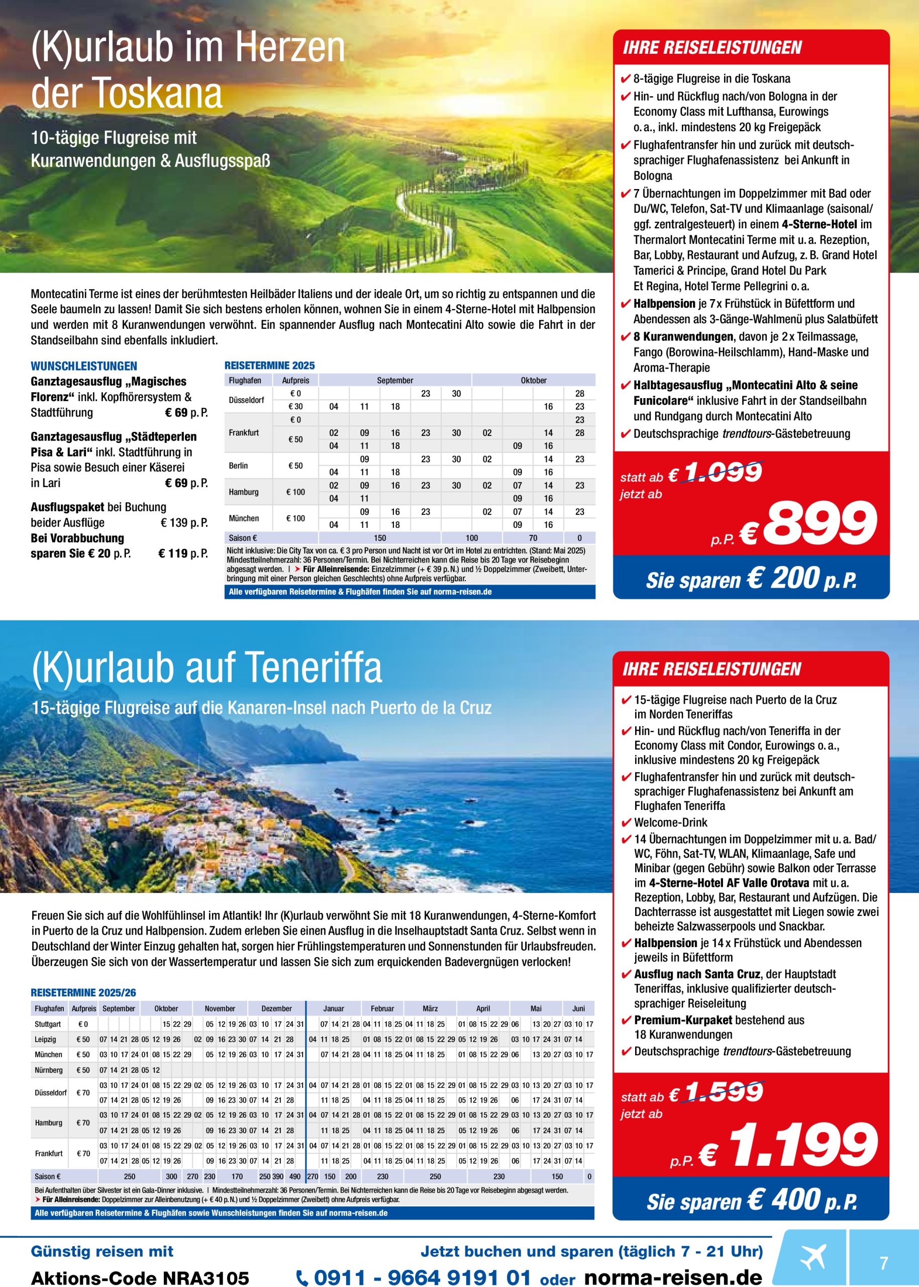 norma - Norma - Reisen-Prospekt gültig von 01.05. bis 31.05. - page: 7