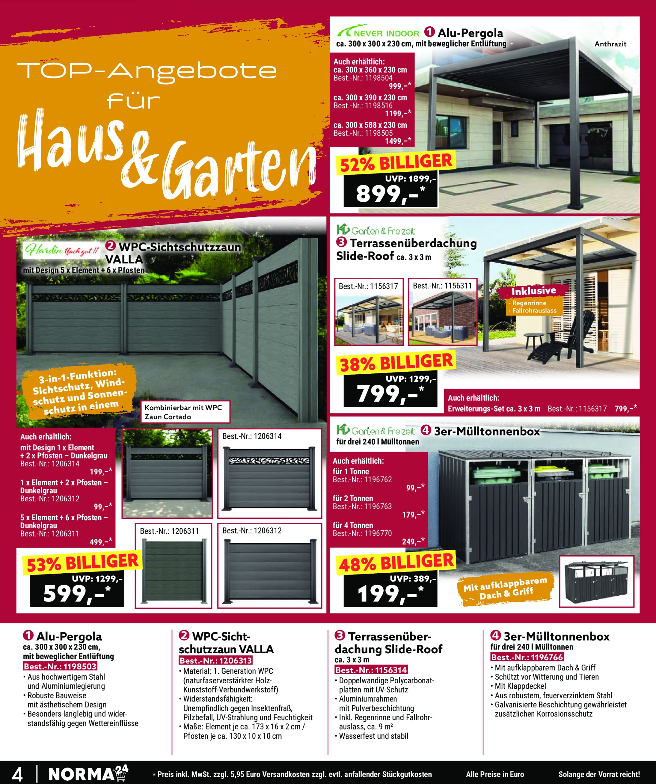 norma - Norma - Bestellmagazin-Prospekt gültig vom 01.06. bis 30.06. - page: 4