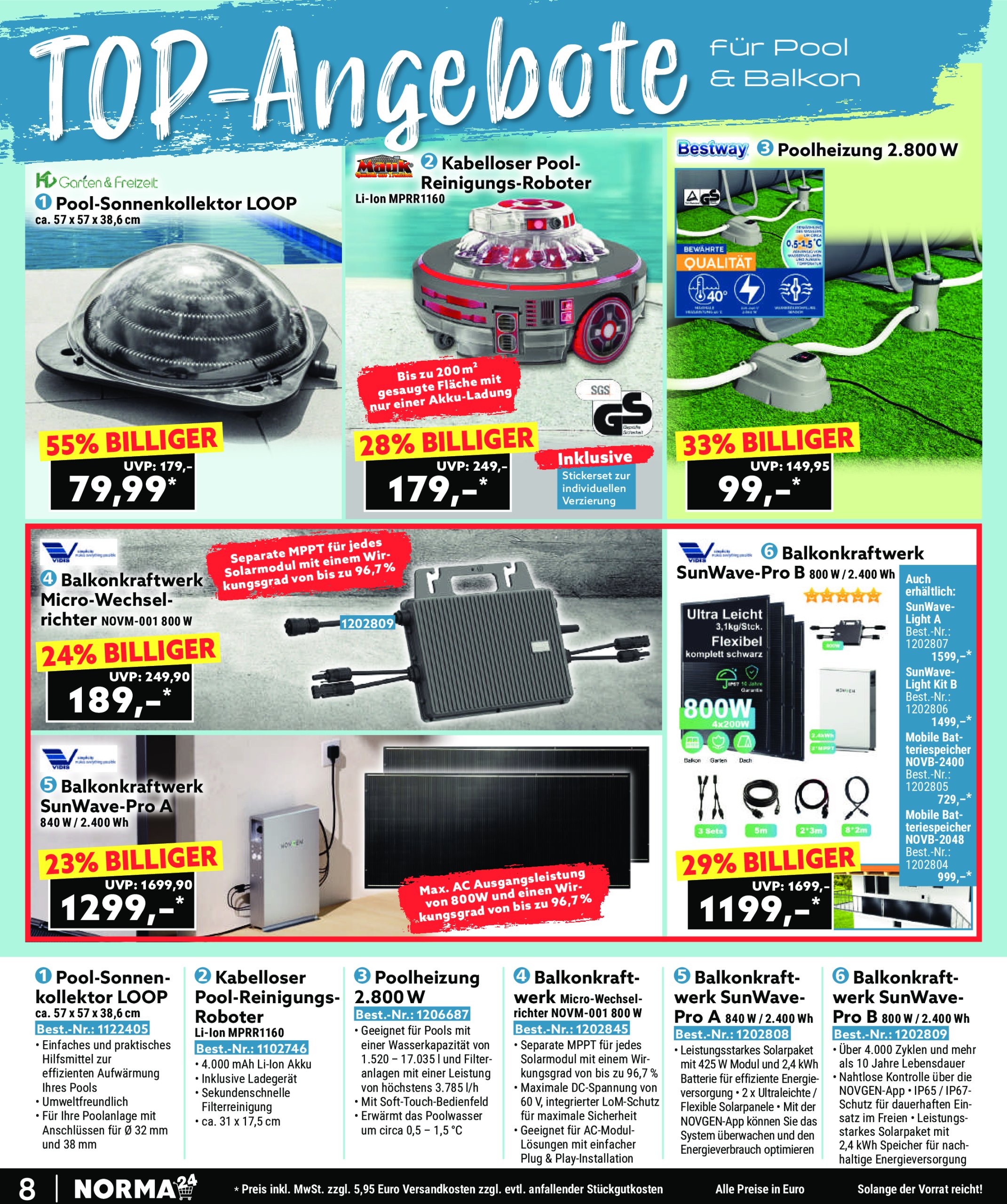 norma - Norma - Bestellmagazin-Prospekt gültig vom 01.06. bis 30.06. - page: 8