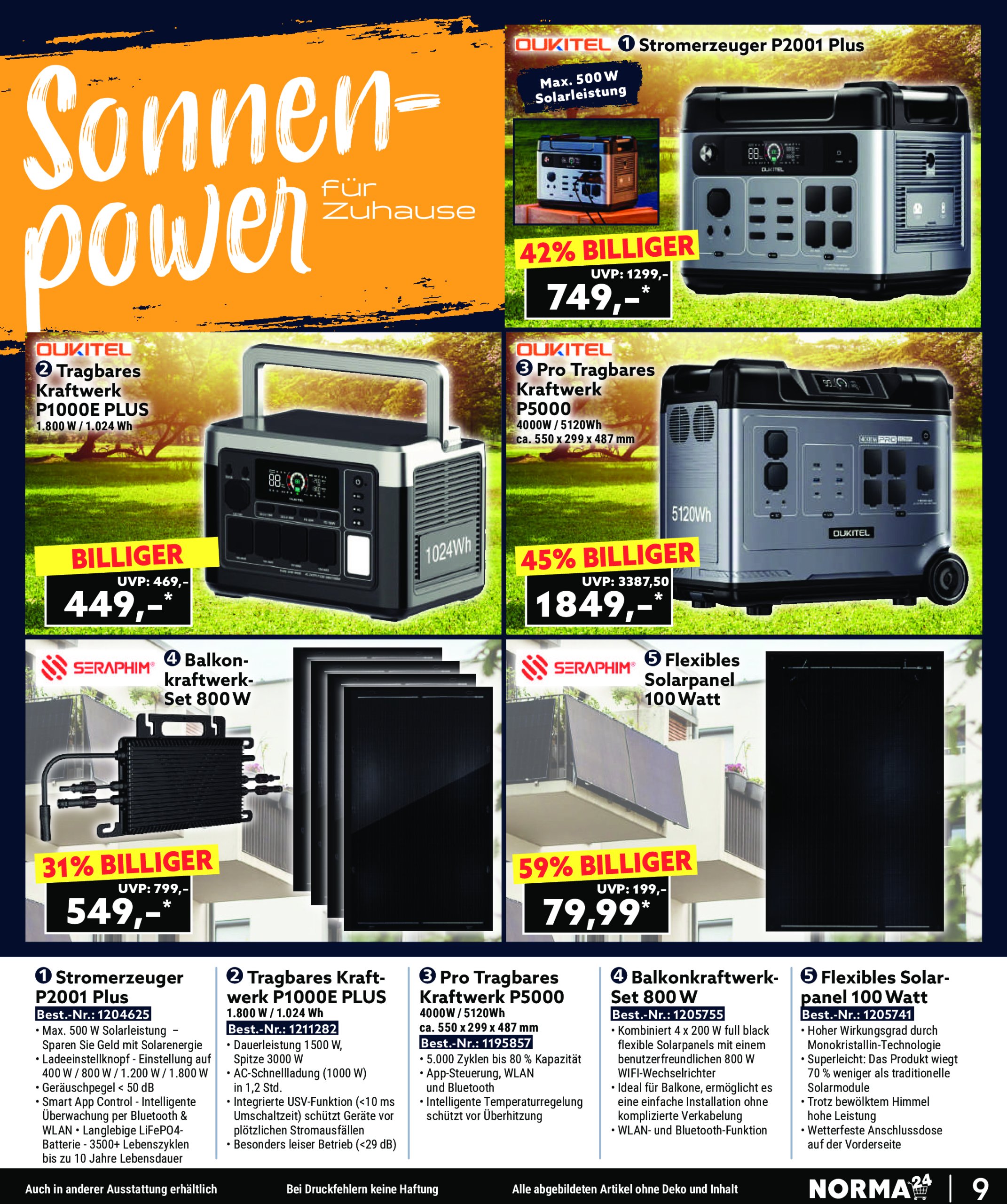 norma - Norma - Bestellmagazin-Prospekt gültig vom 01.06. bis 30.06. - page: 9