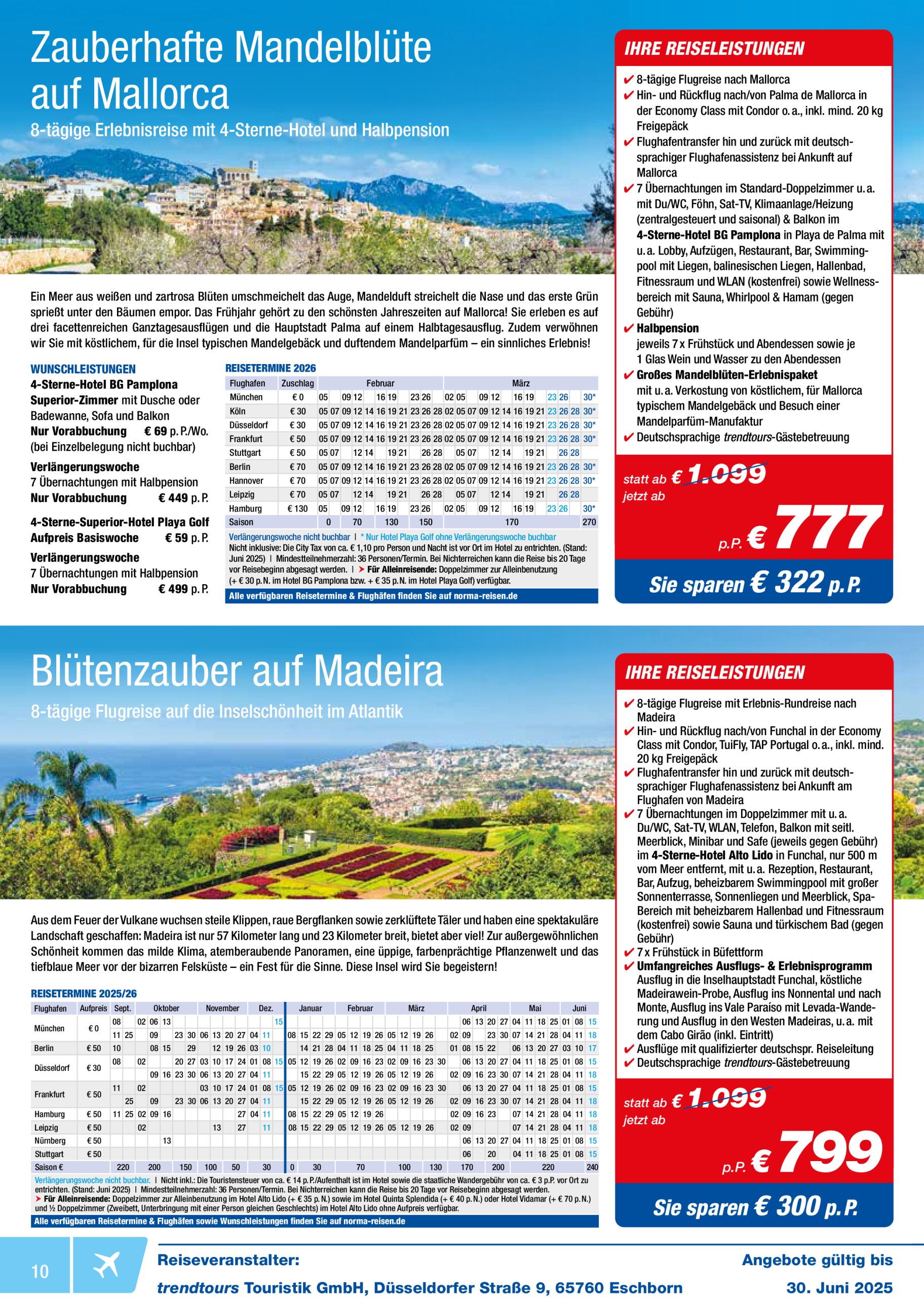 norma - Norma - Reisen-Prospekt gültig vom 01.06. bis 30.06. - page: 10