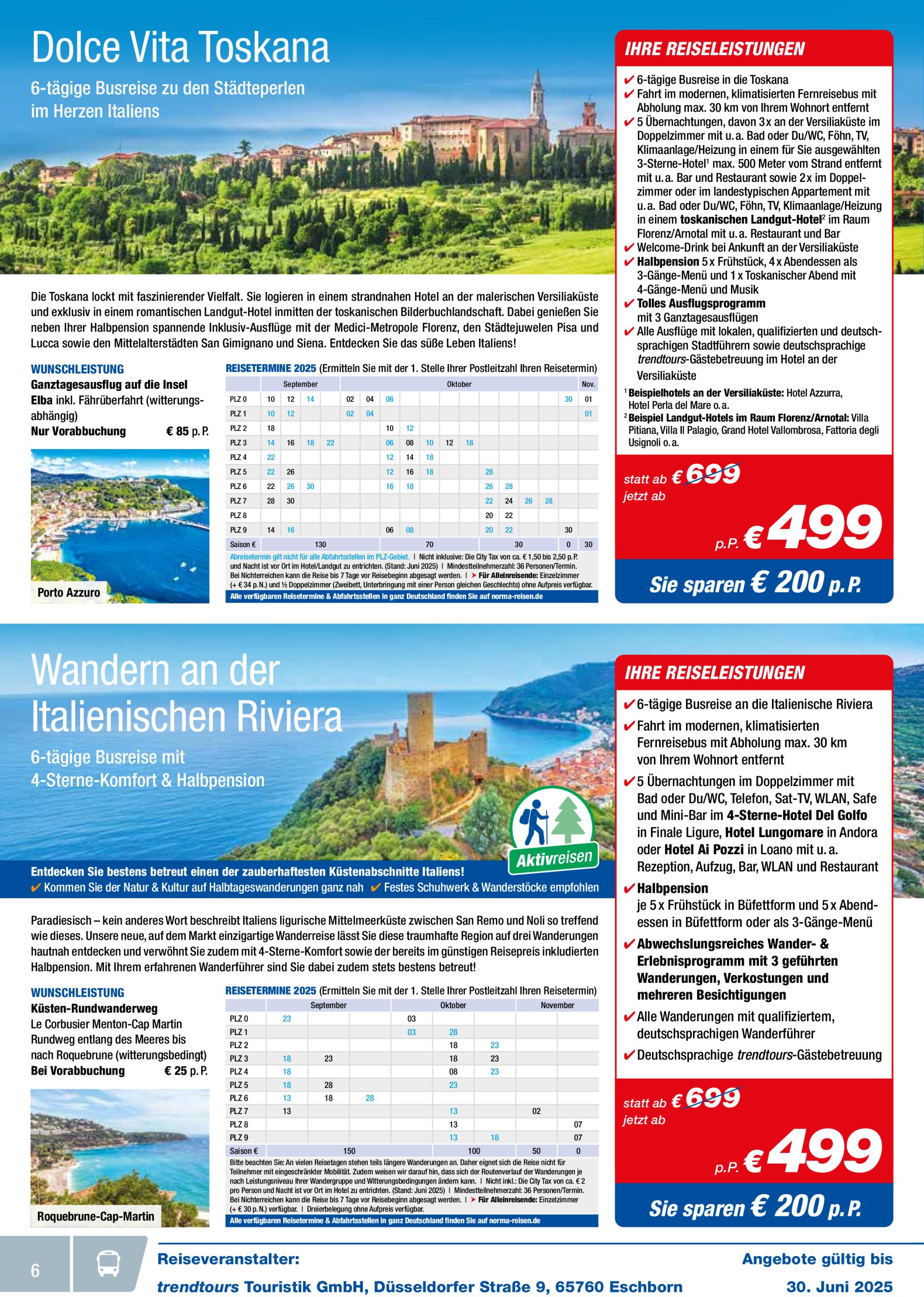 norma - Norma - Reisen-Prospekt gültig vom 01.06. bis 30.06. - page: 6