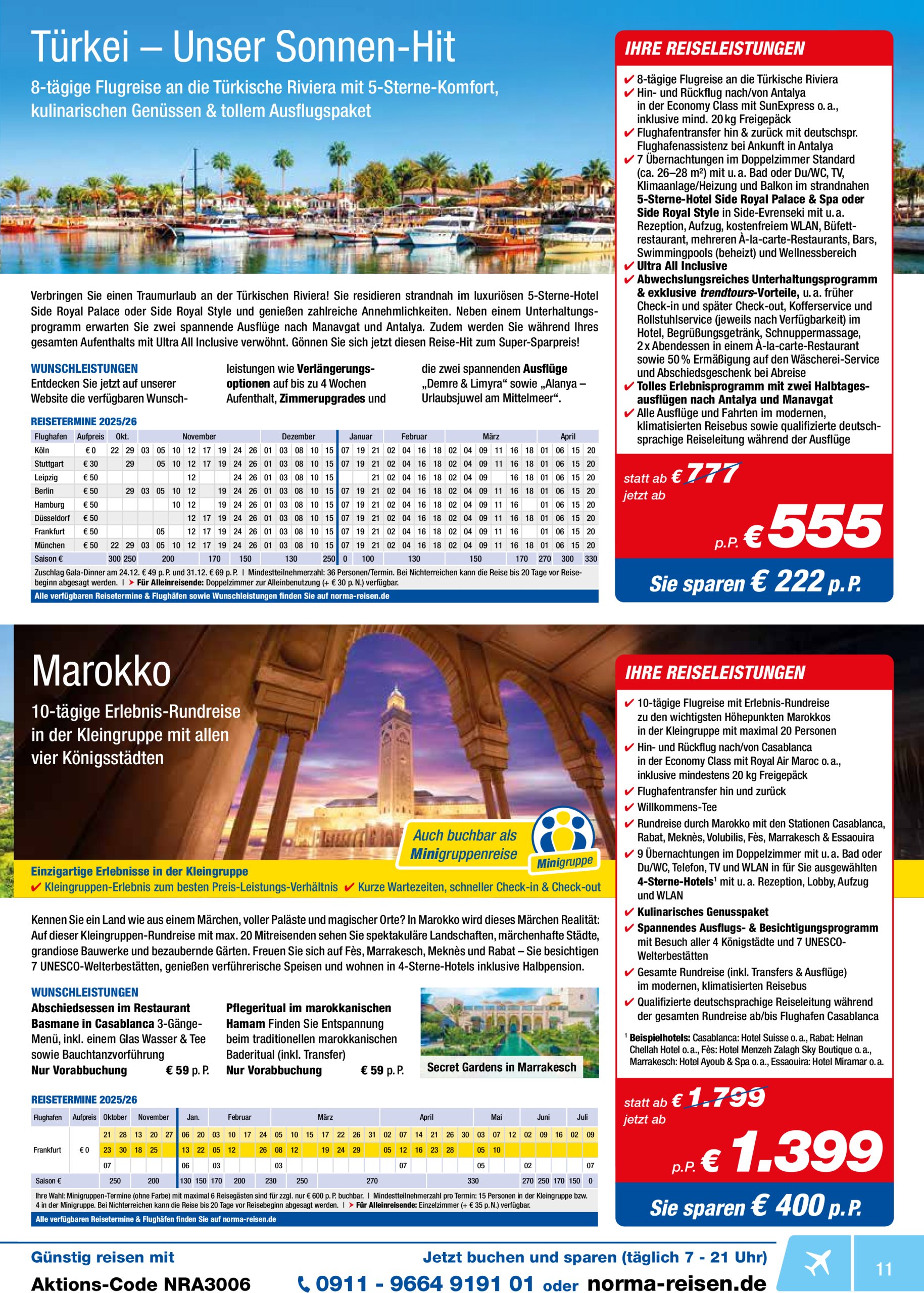 norma - Norma - Reisen-Prospekt gültig vom 01.06. bis 30.06. - page: 11