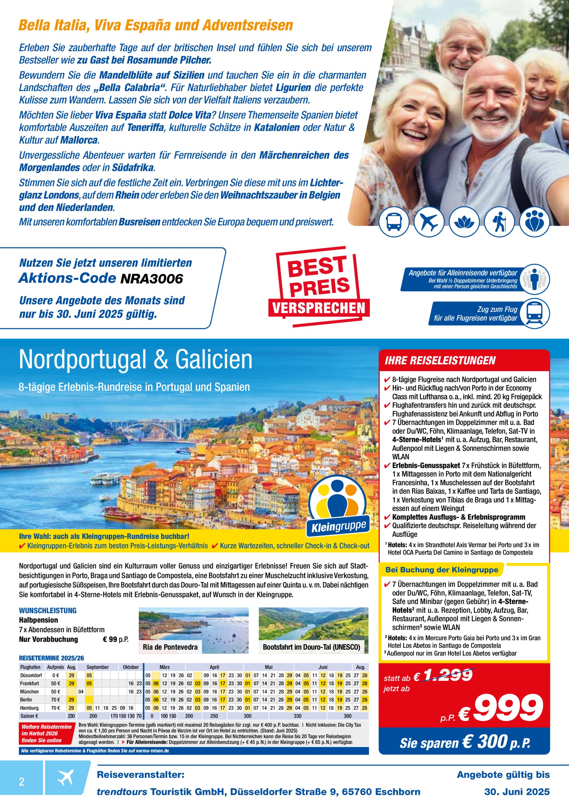 norma - Norma - Reisen-Prospekt gültig vom 01.06. bis 30.06. - page: 2