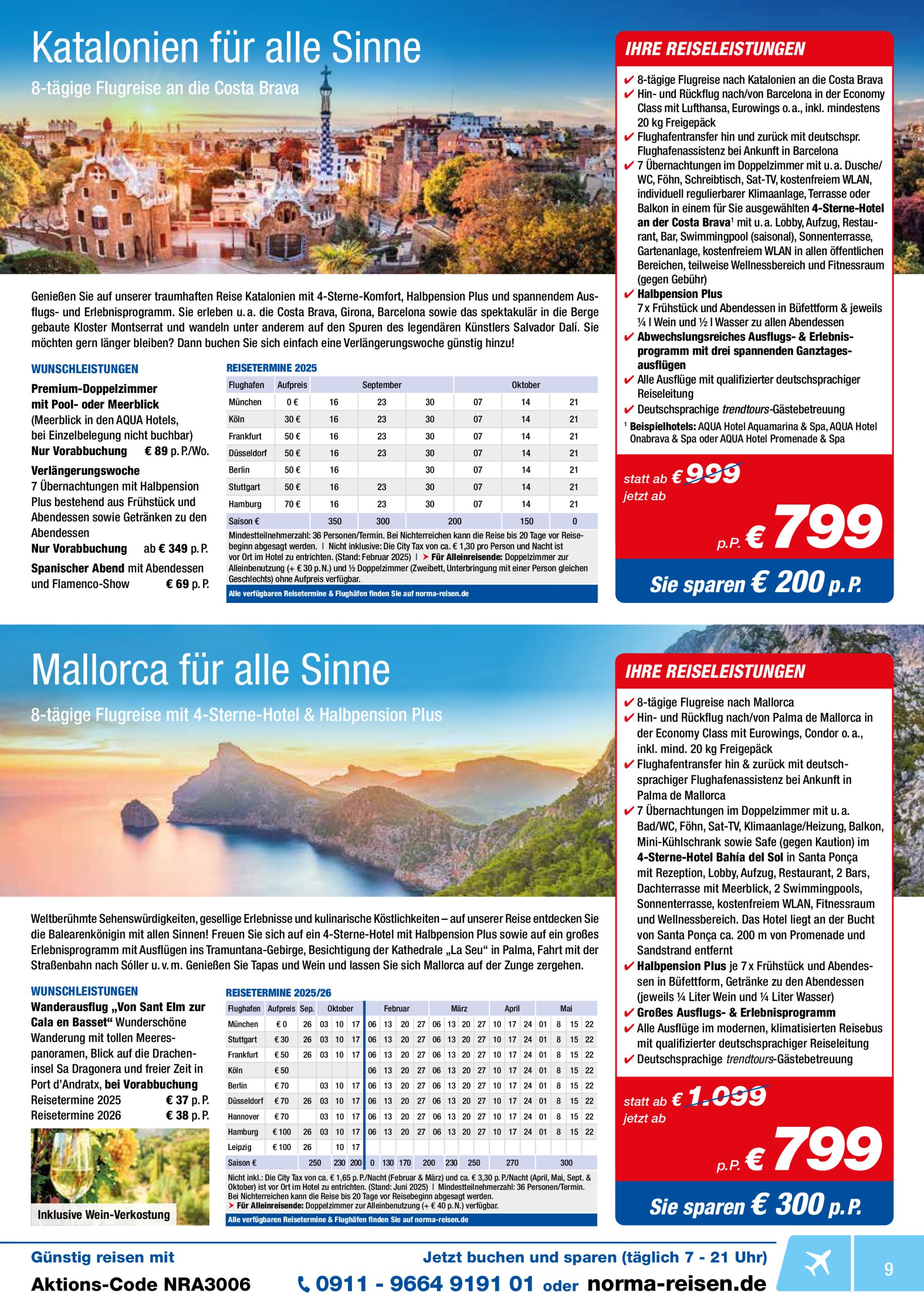 norma - Norma - Reisen-Prospekt gültig vom 01.06. bis 30.06. - page: 9