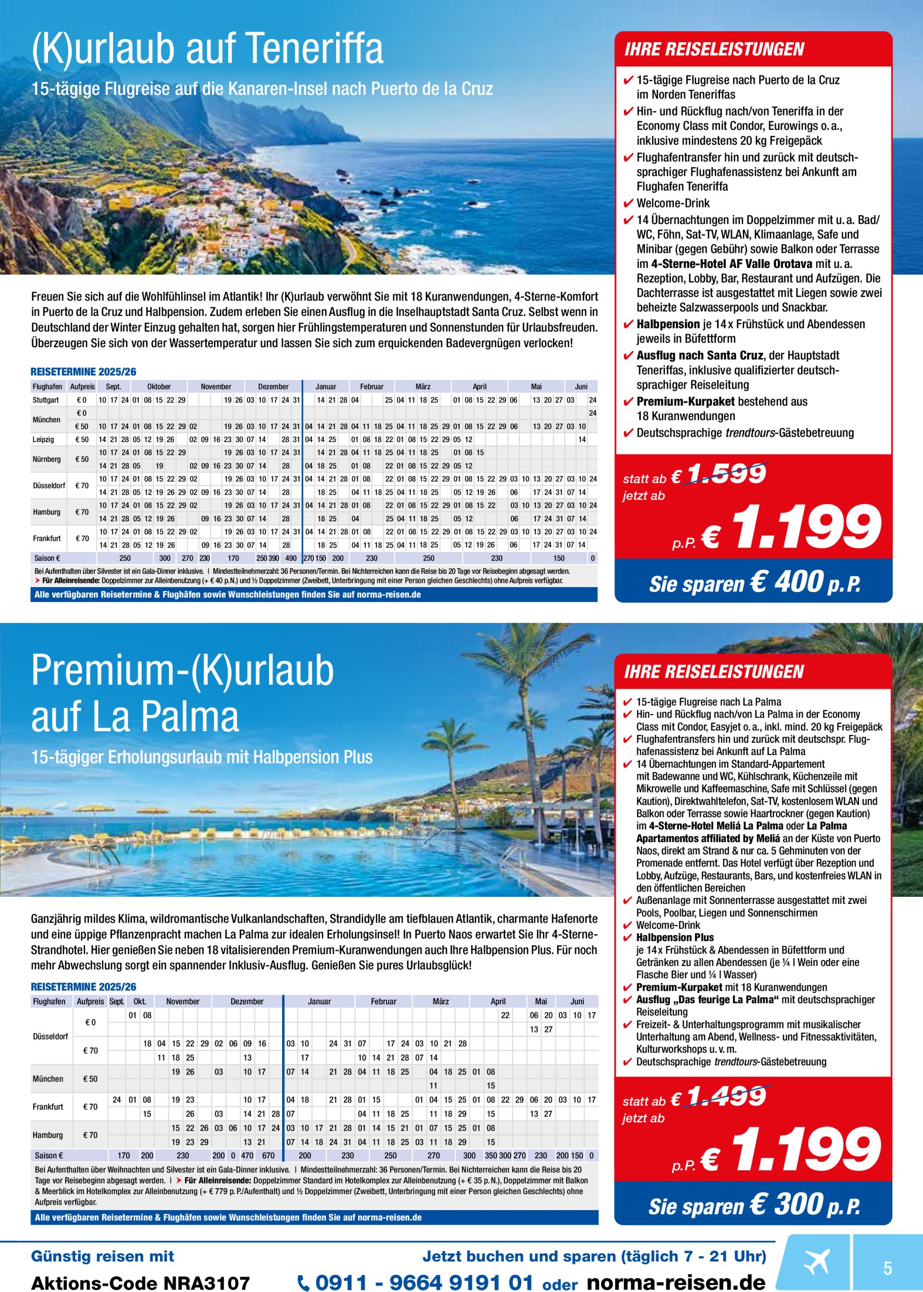 norma - Norma - Reisen-Prospekt gültig vom 01.07. bis 31.07. - page: 5