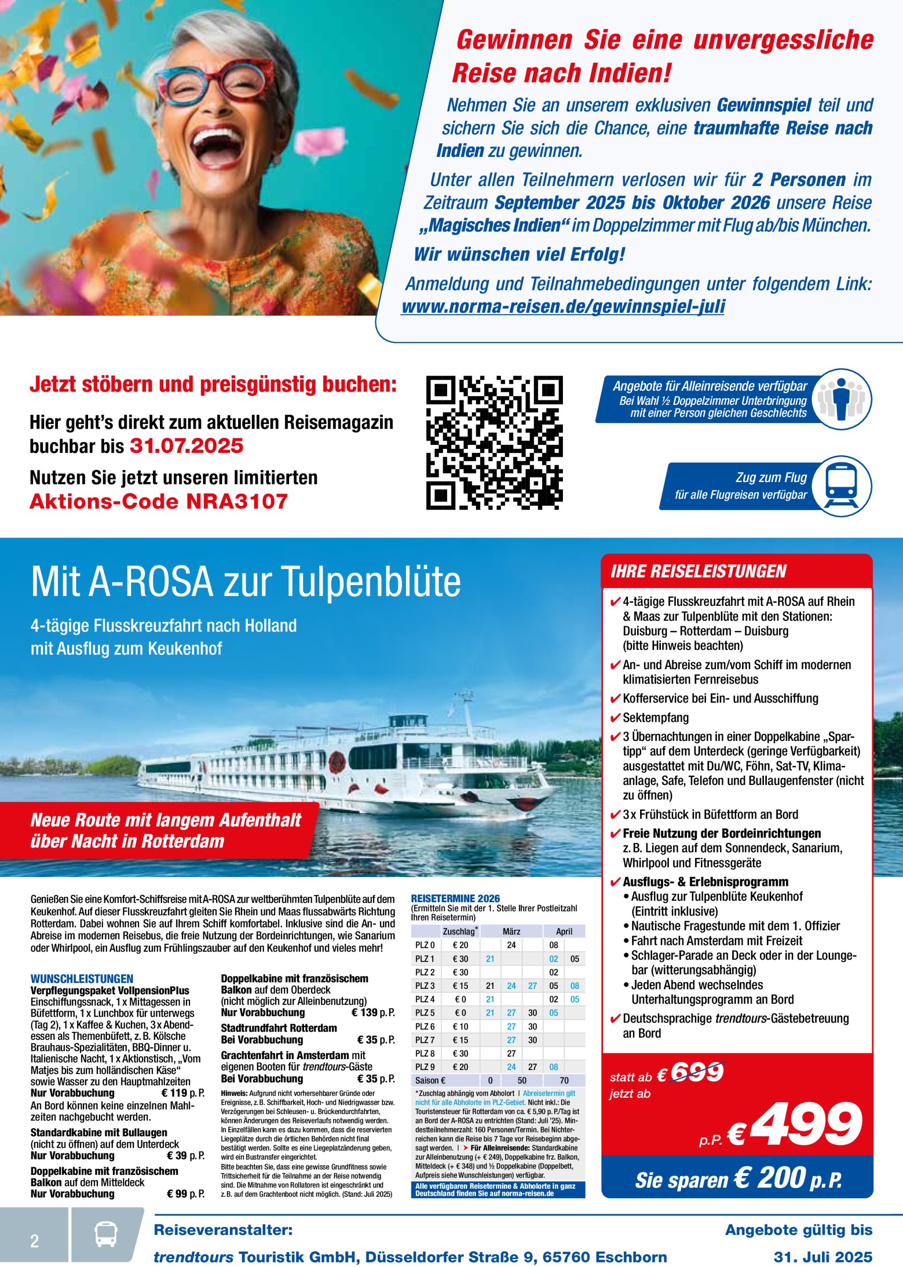 norma - Norma - Reisen-Prospekt gültig vom 01.07. bis 31.07. - page: 2