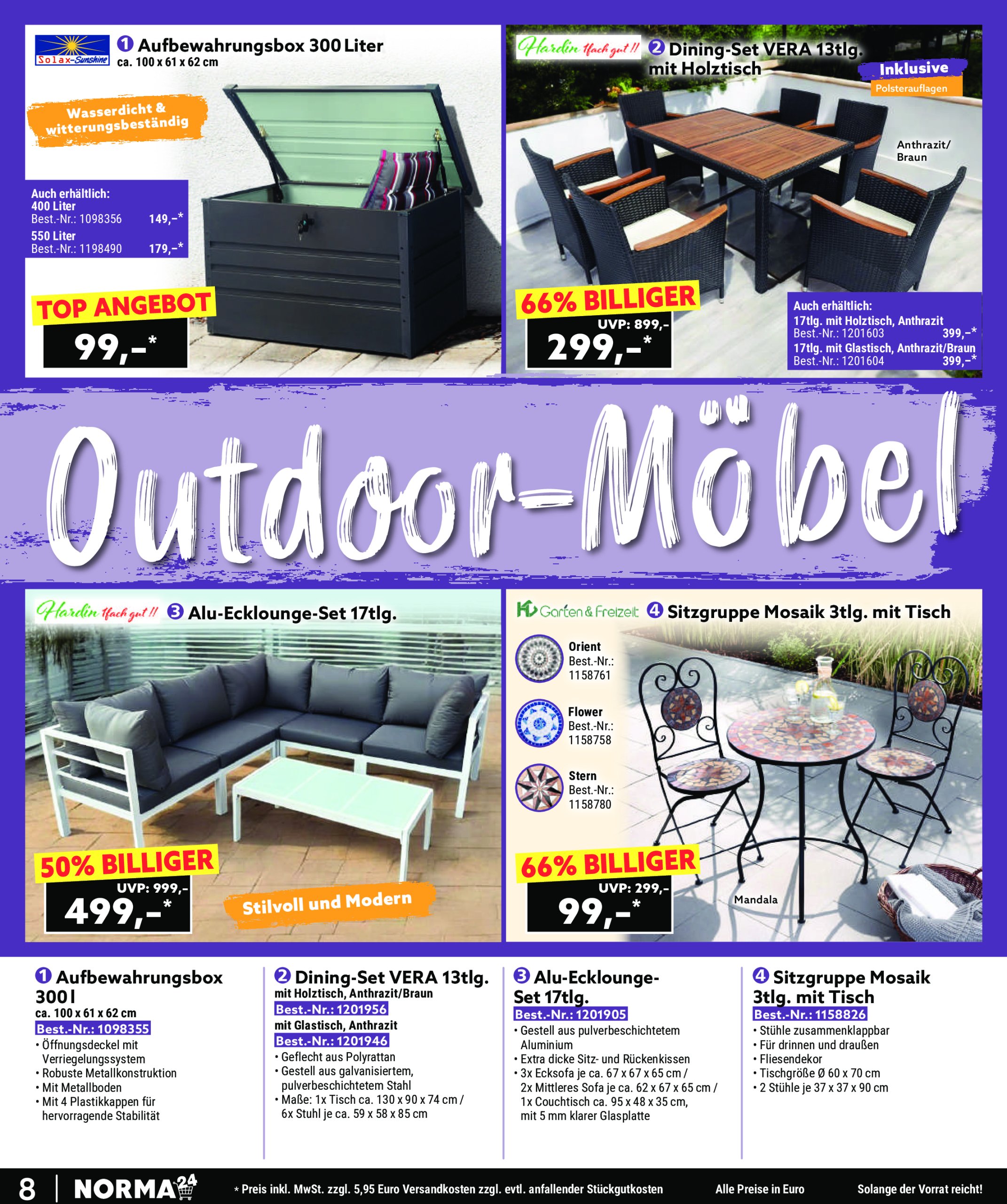 norma - Norma - Bestellmagazin-Prospekt gültig vom 01.07. bis 31.07. - page: 8
