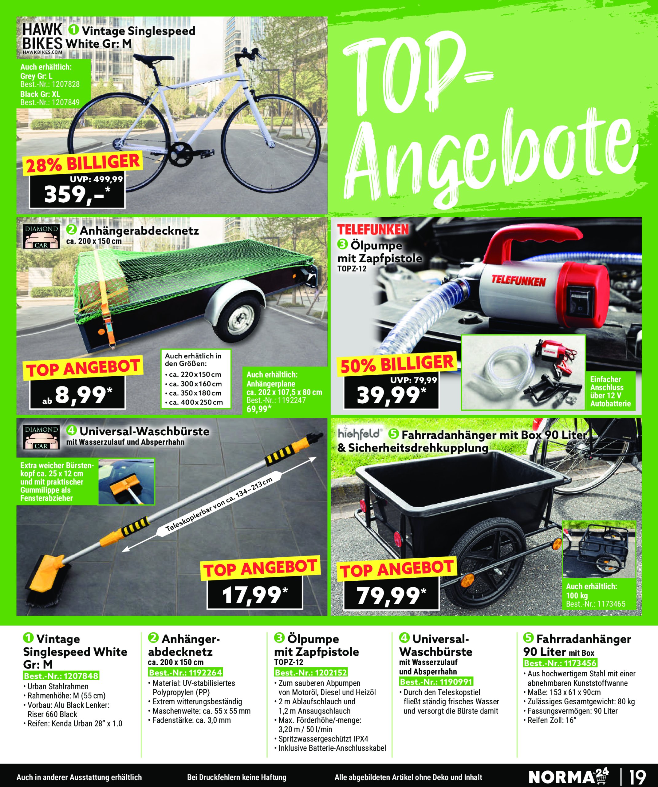 norma - Norma - Bestellmagazin-Prospekt gültig vom 01.07. bis 31.07. - page: 19