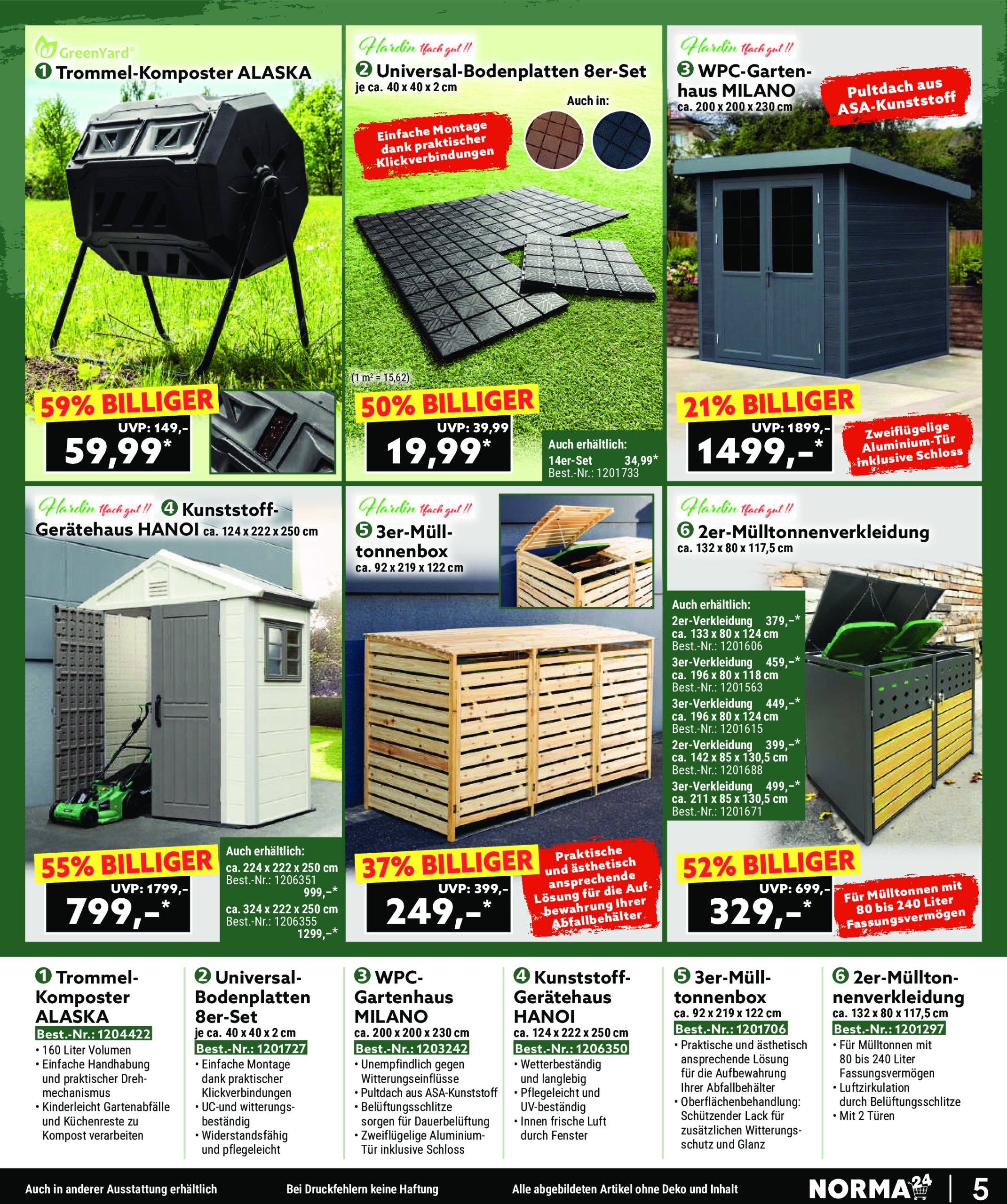norma - Norma - Bestellmagazin-Prospekt gültig vom 01.07. bis 31.07. - page: 5